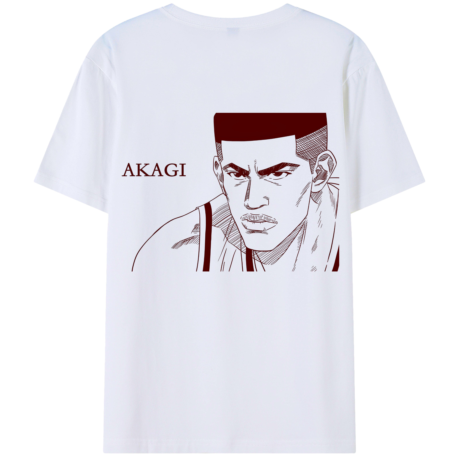 （画像用） SLAM DUNK／スラムダンク 綿100％半袖Tシャツ（背面プリント）