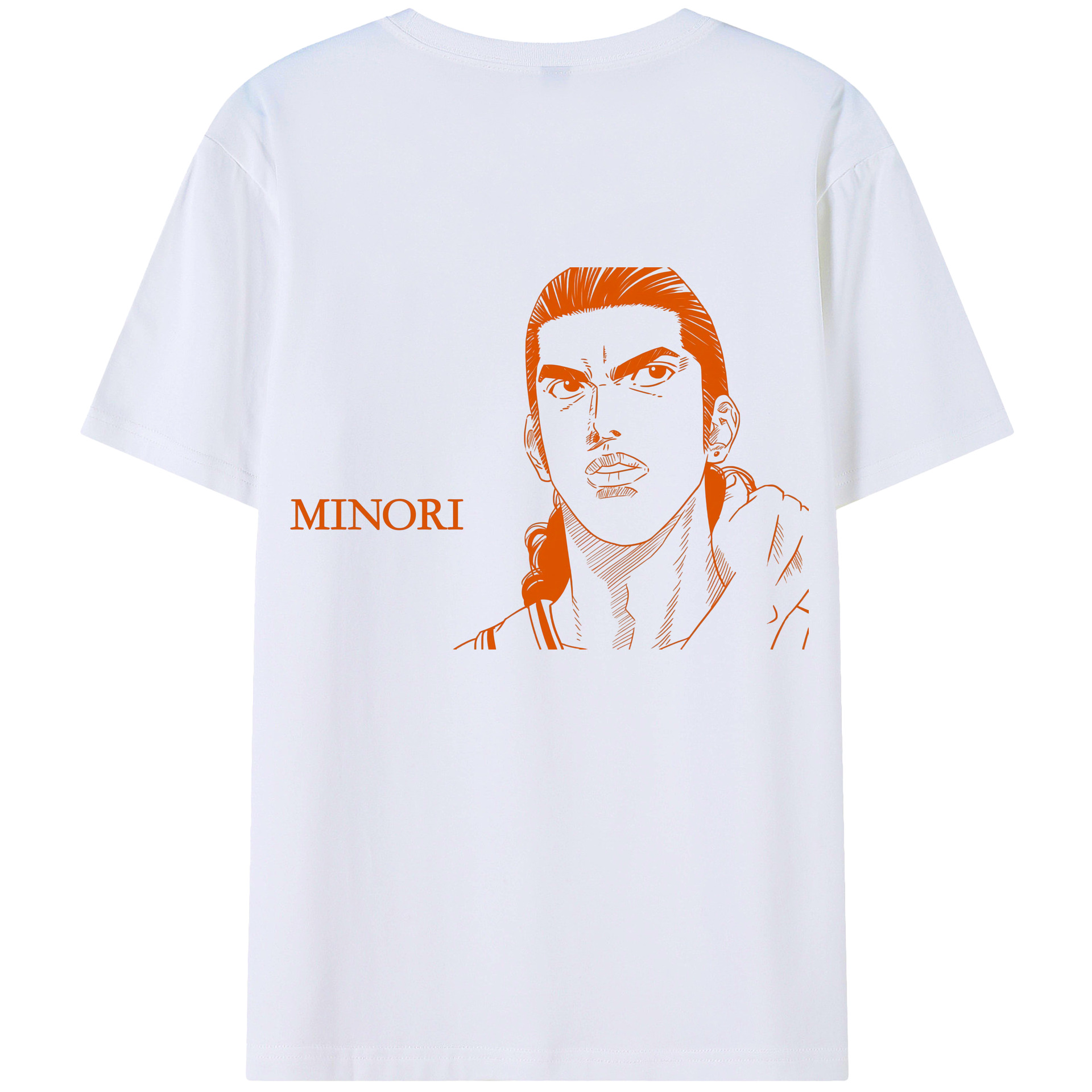 SLAM DUNK／スラムダンク 綿100％半袖Tシャツ（背面プリント）
