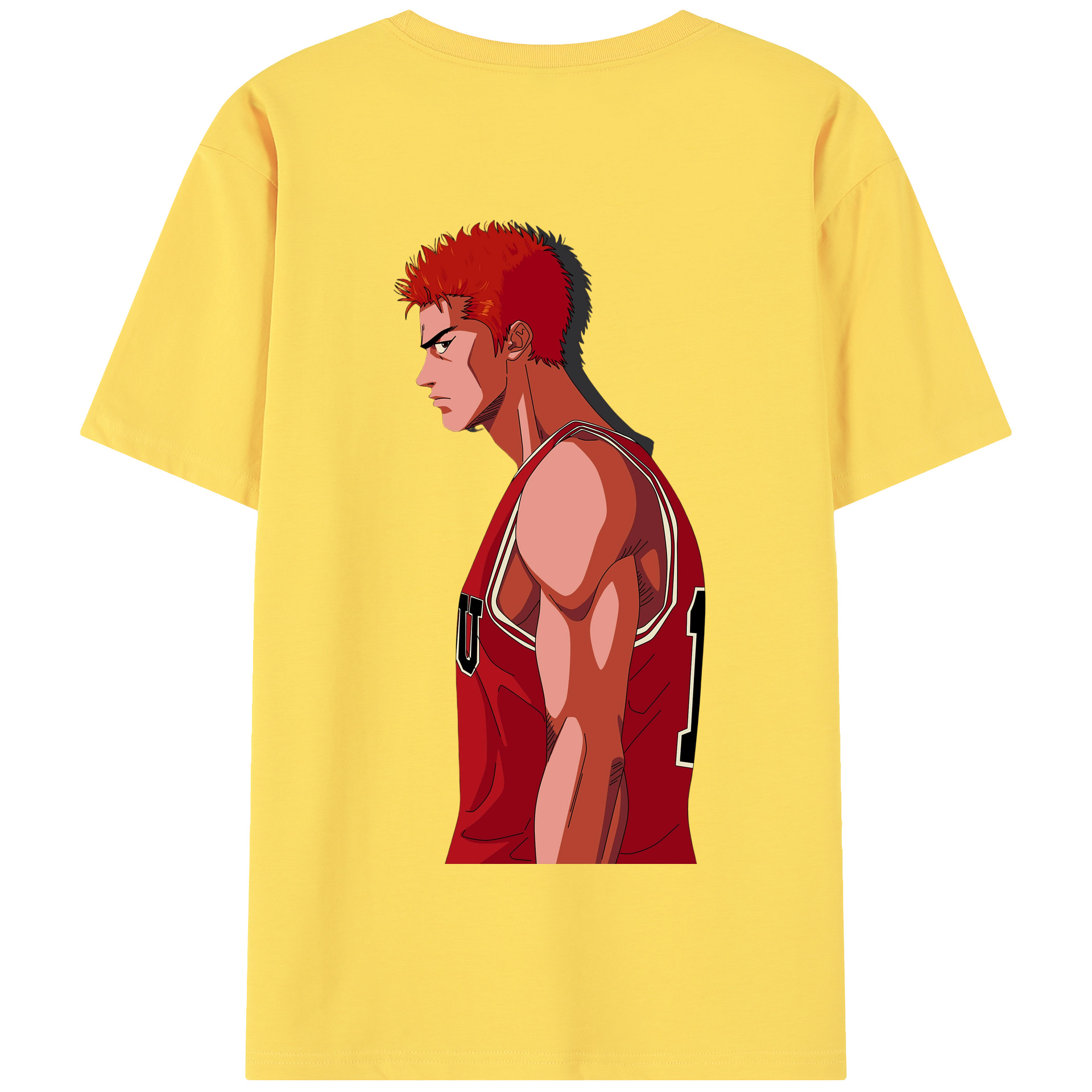 SLAM DUNK／スラムダンク 綿100％半袖Tシャツ（背面プリント）