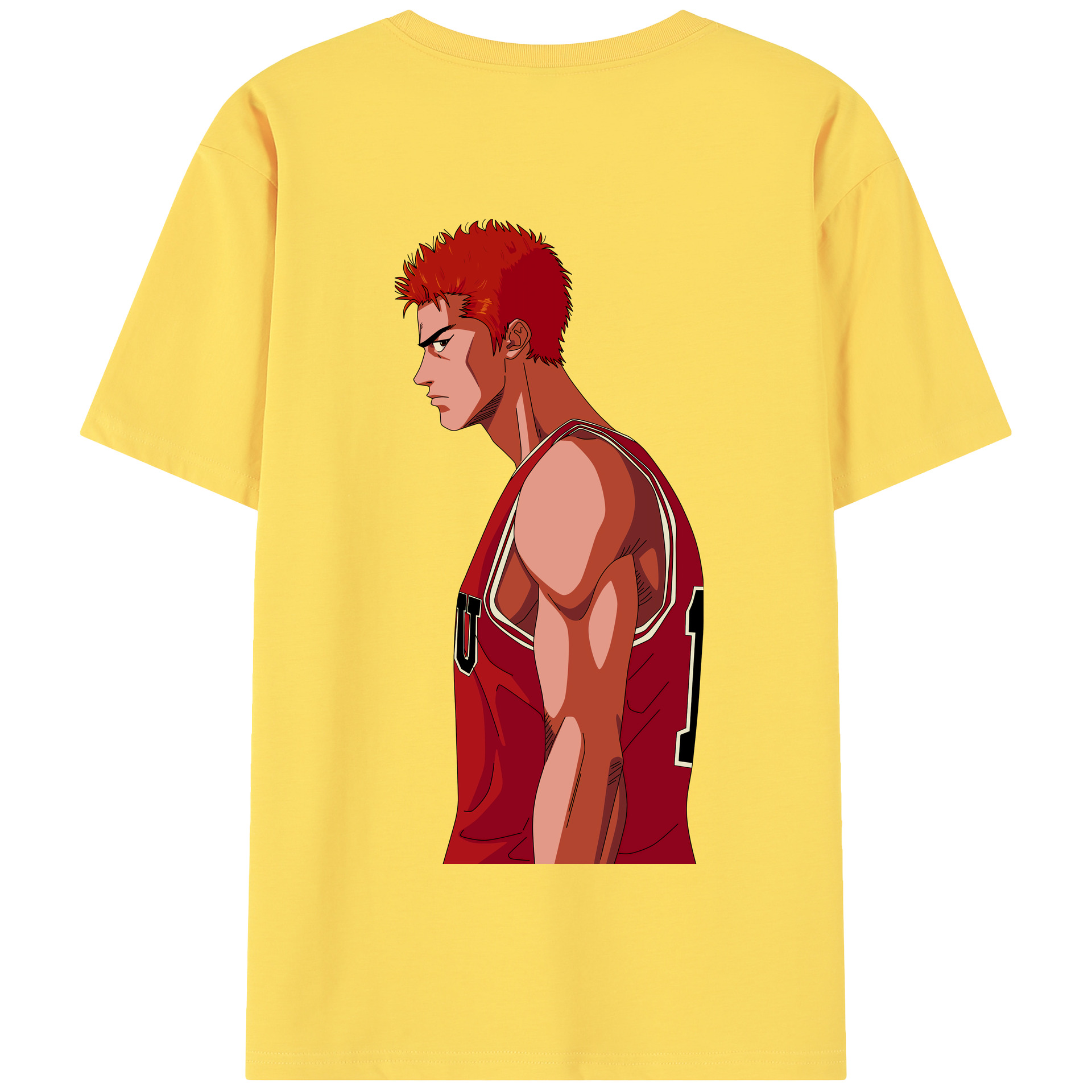 SLAM DUNK／スラムダンク 綿100％半袖Tシャツ（背面プリント）