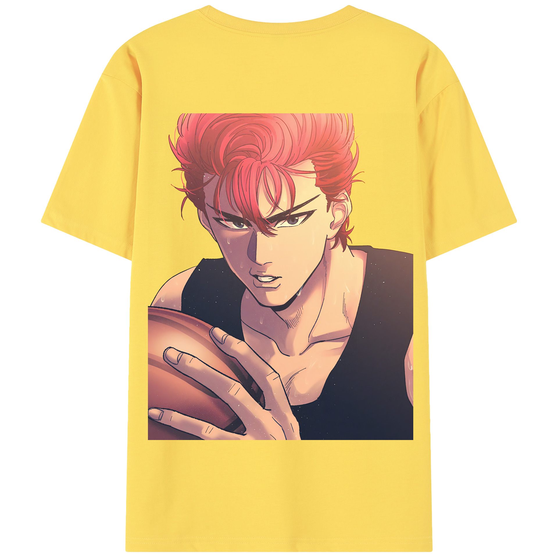 SLAM DUNK／スラムダンク 綿100％半袖Tシャツ（背面プリント）
