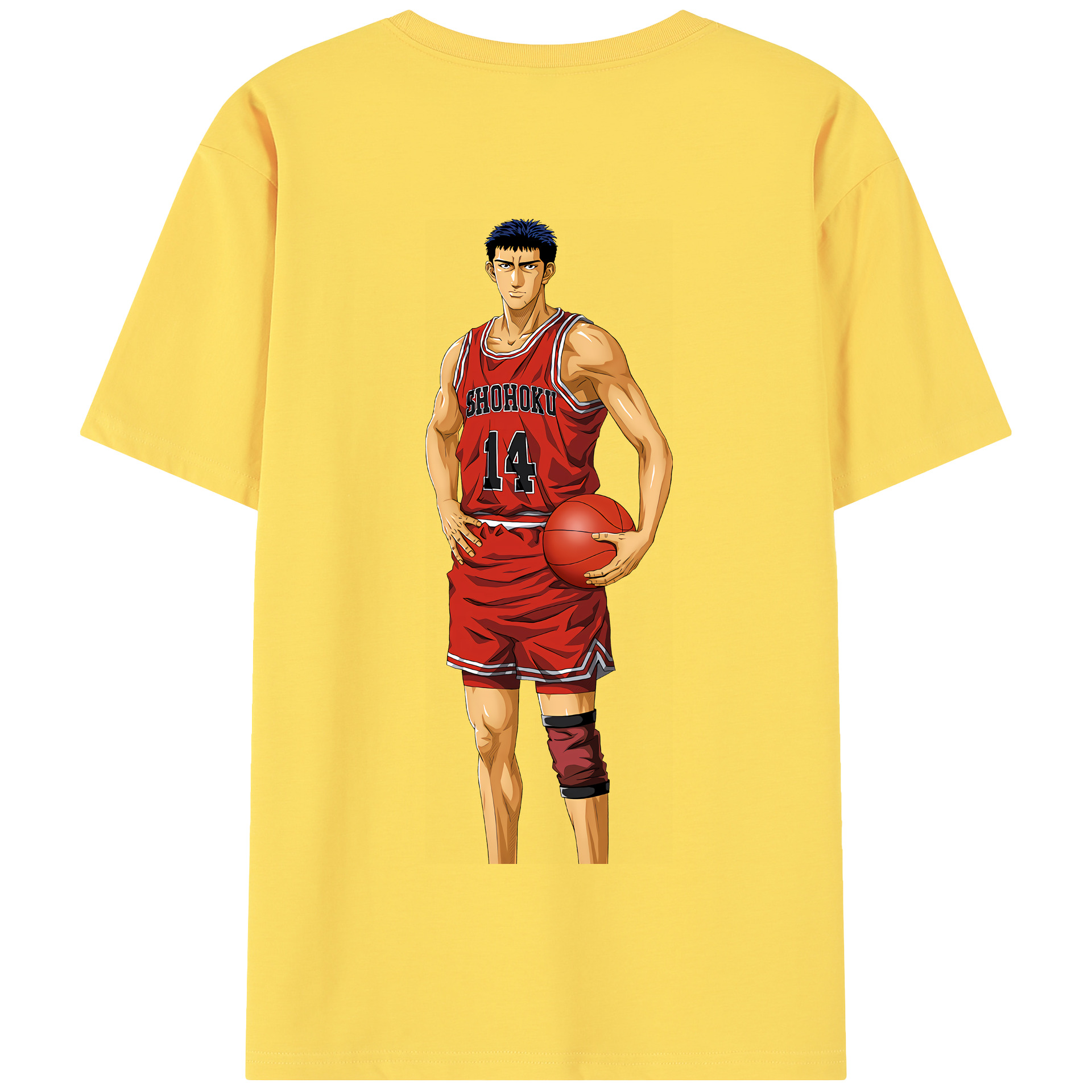 SLAM DUNK／スラムダンク 綿100％半袖Tシャツ（背面プリント）