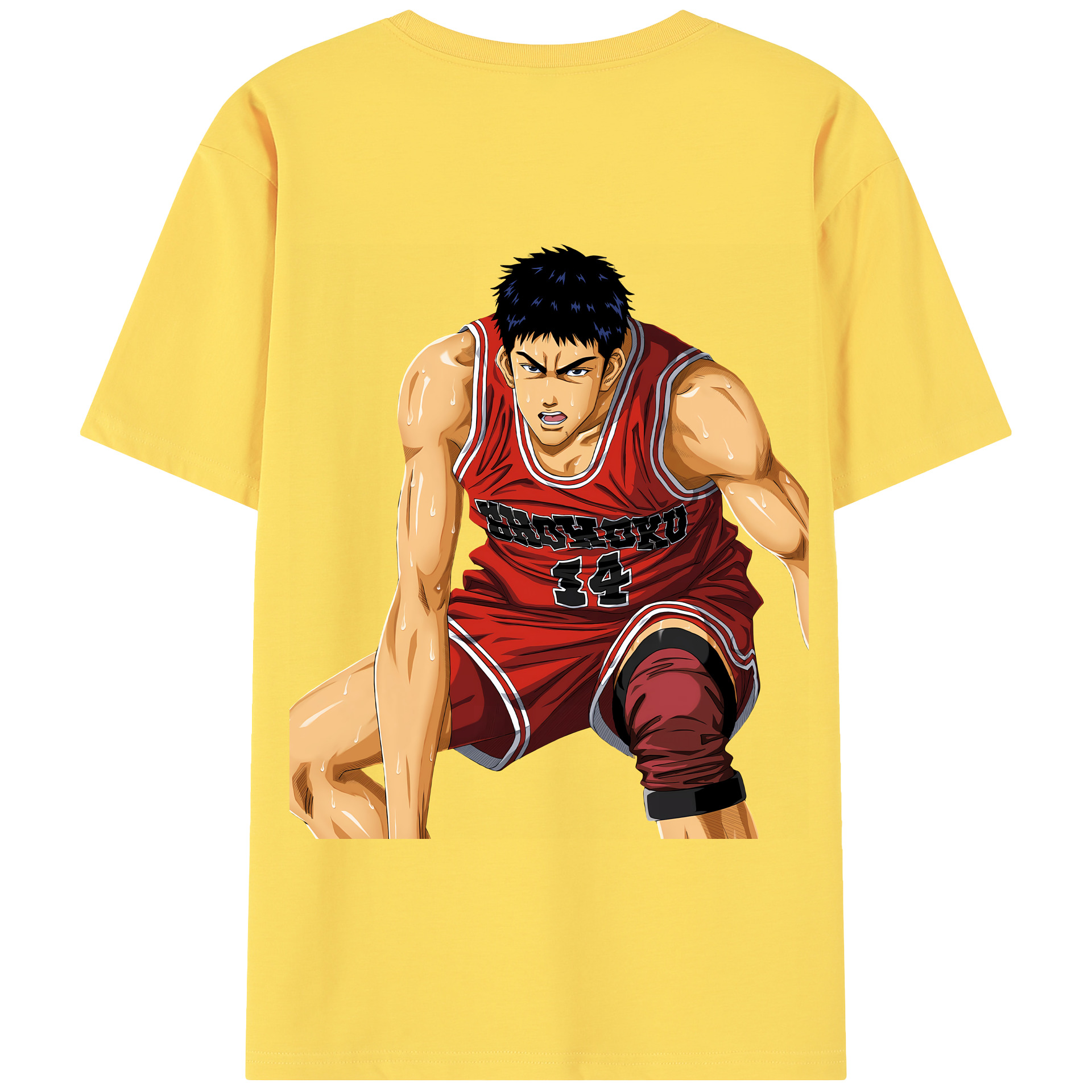 （画像用） SLAM DUNK／スラムダンク 綿100％半袖Tシャツ（背面プリント）