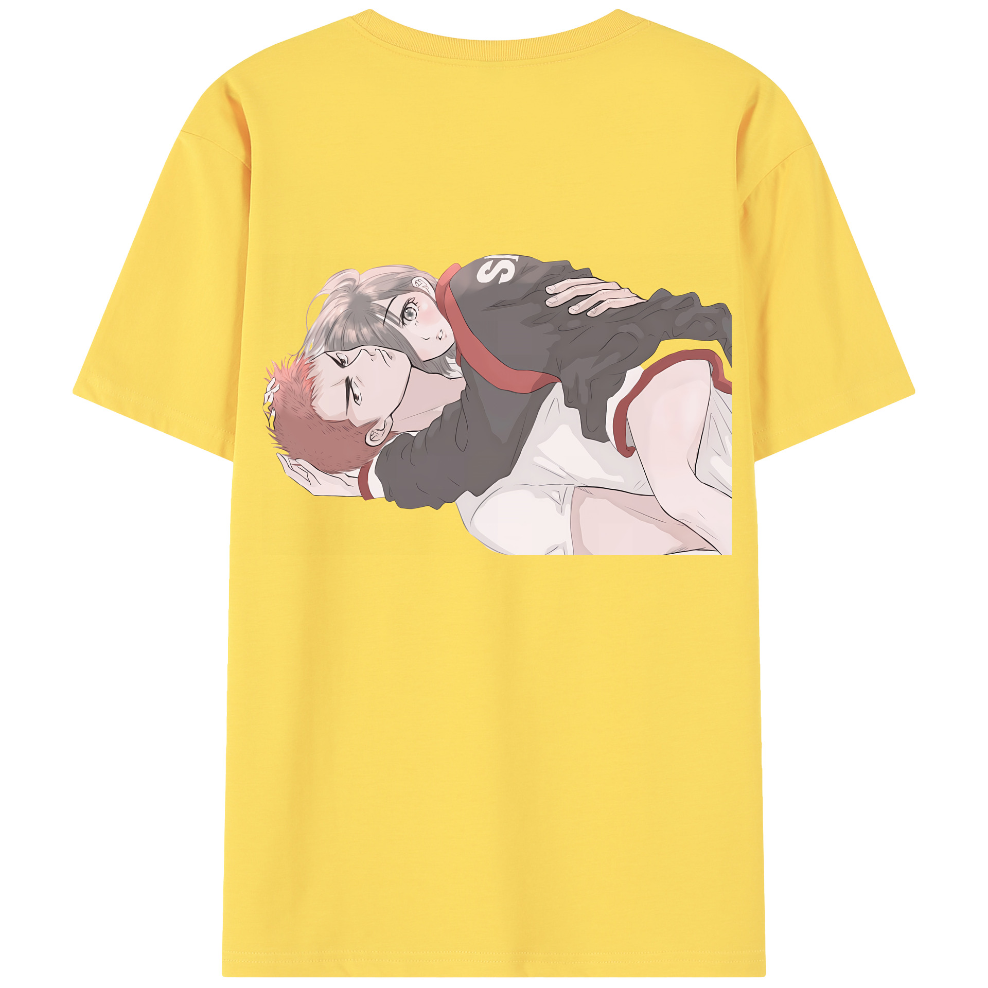 SLAM DUNK／スラムダンク 綿100％半袖Tシャツ（背面プリント）
