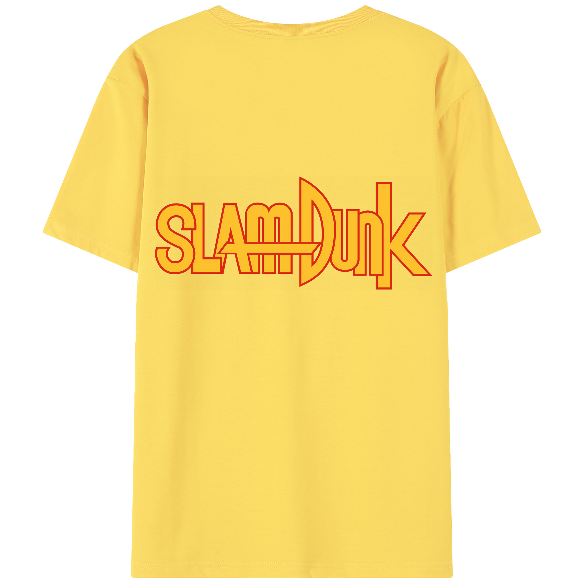 SLAM DUNK／スラムダンク 綿100％半袖Tシャツ（背面プリント）