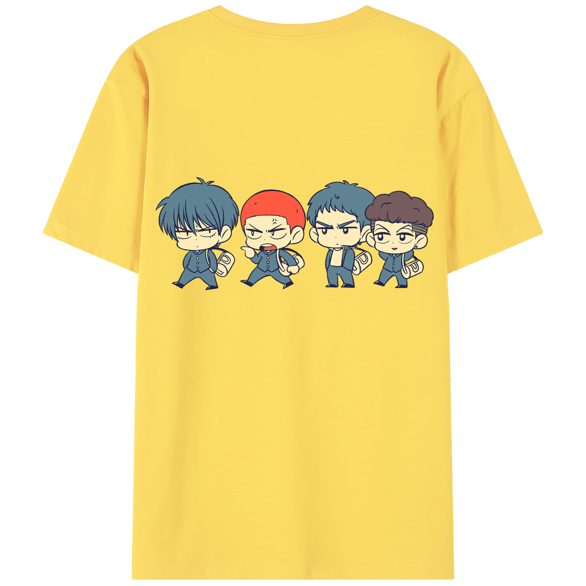 （画像用） SLAM DUNK／スラムダンク 綿100％半袖Tシャツ（背面プリント）