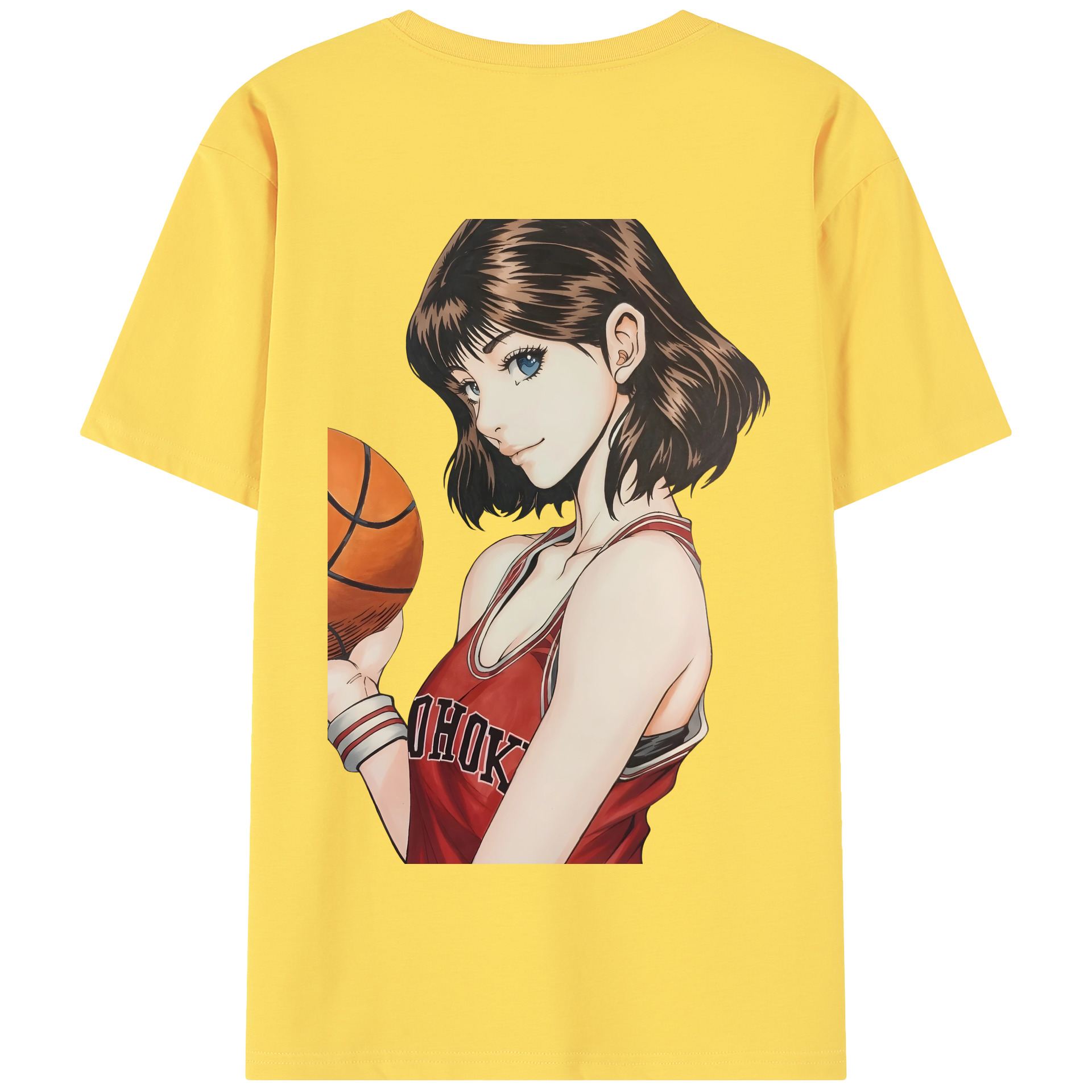 SLAM DUNK／スラムダンク 綿100％半袖Tシャツ（背面プリント）
