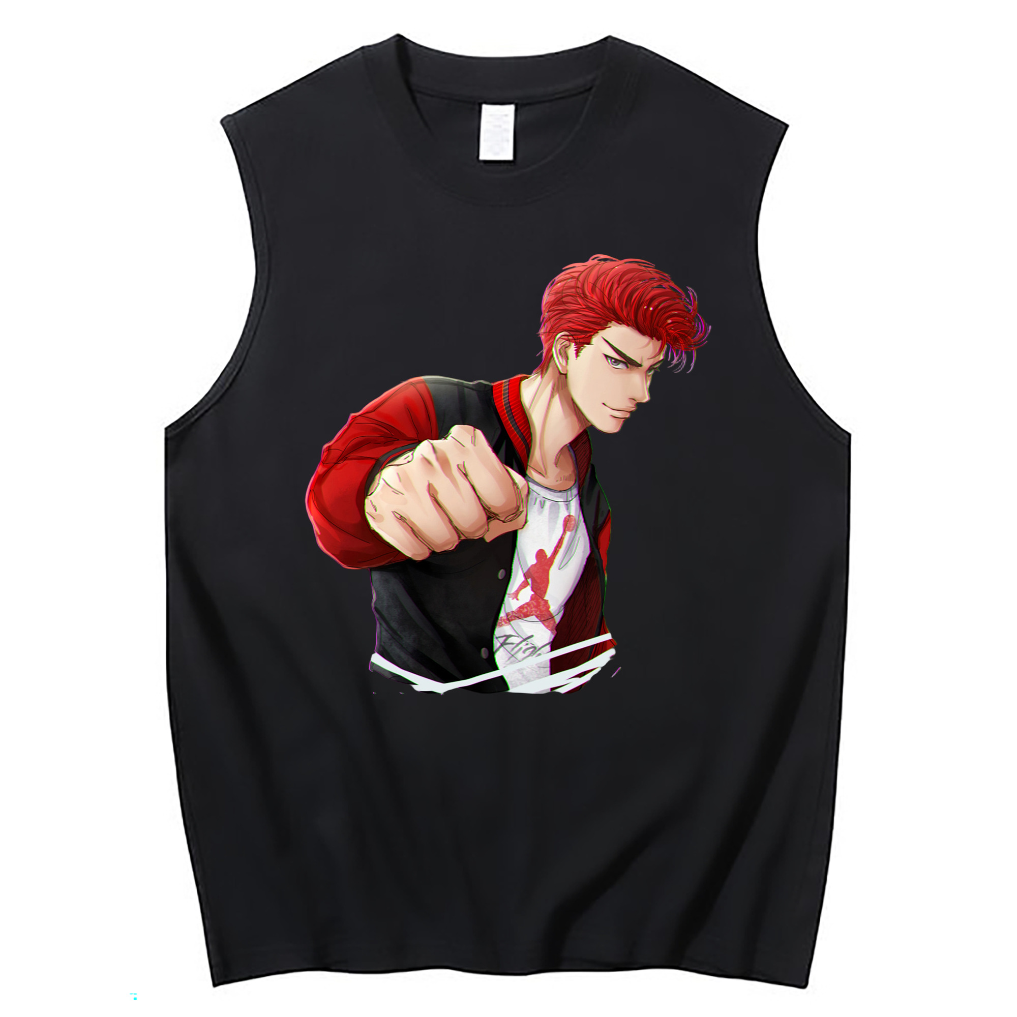 （画像用） SLAM DUNK／スラムダンク コットン100％タンクトップ（フロントプリント）