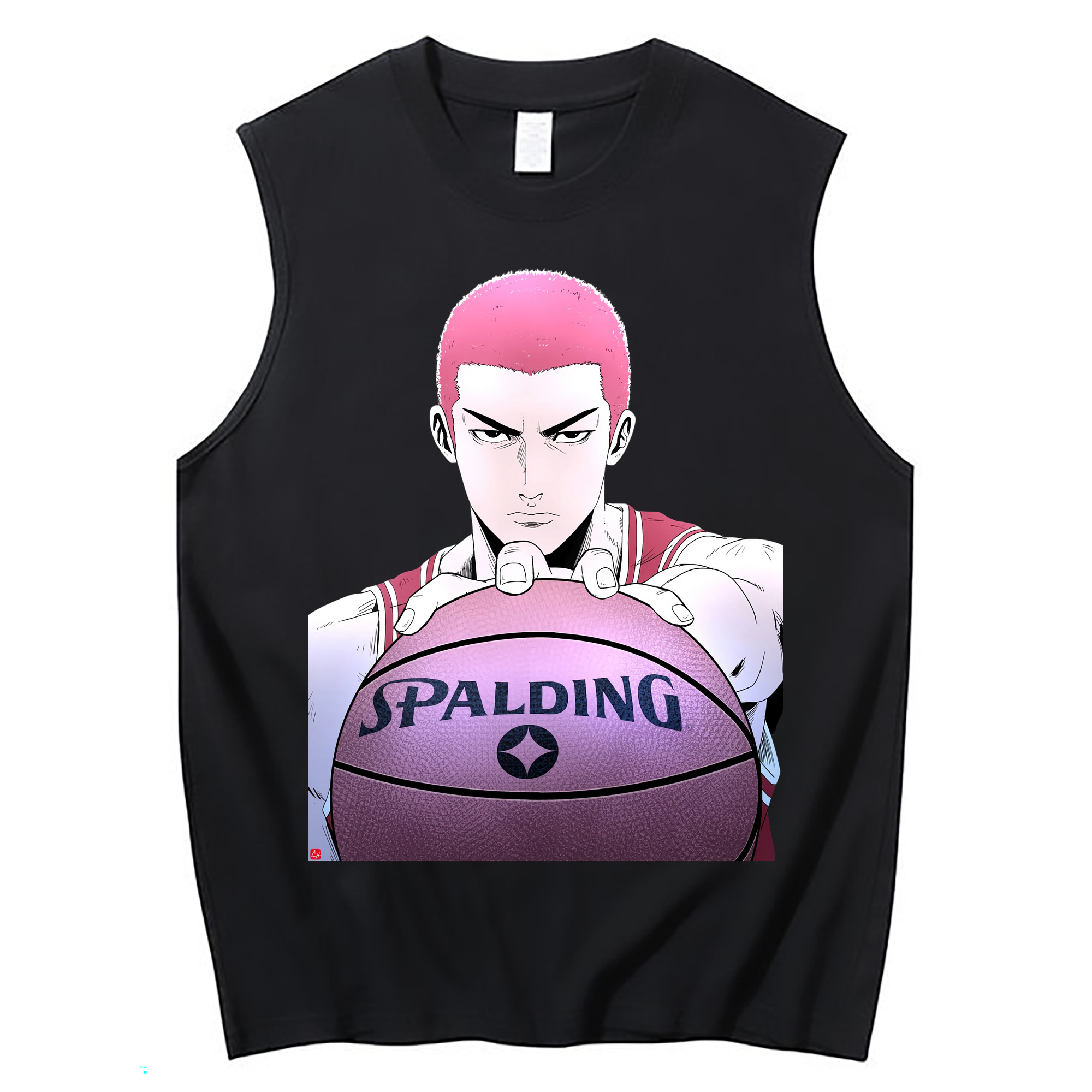 （画像用） SLAM DUNK／スラムダンク コットン100％タンクトップ（フロントプリント）