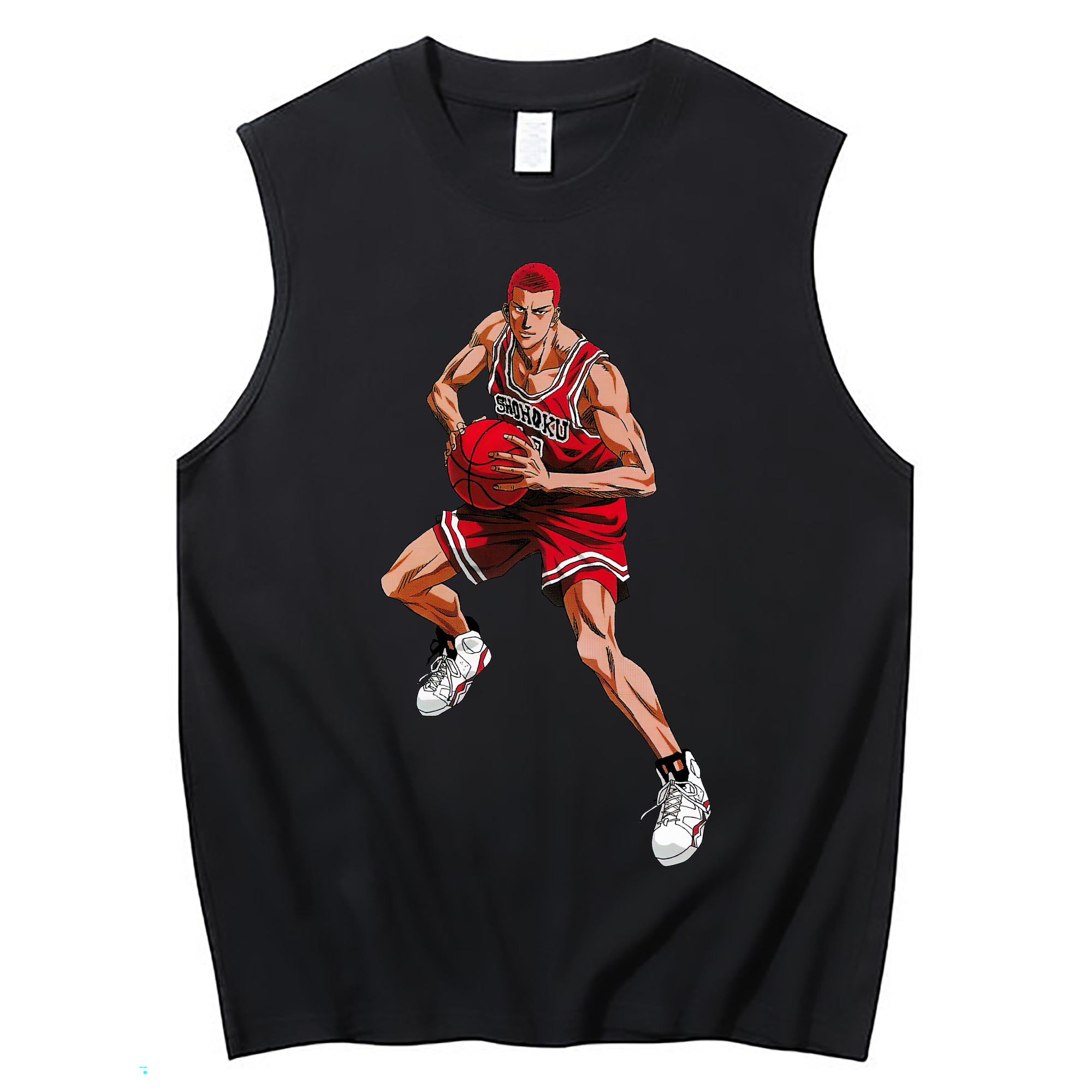 （画像用） SLAM DUNK／スラムダンク コットン100％タンクトップ（フロントプリント）