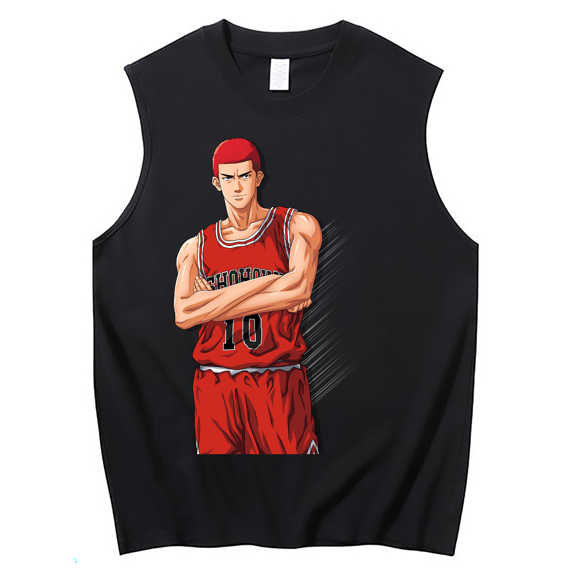 （画像用） SLAM DUNK／スラムダンク コットン100％タンクトップ（フロントプリント）