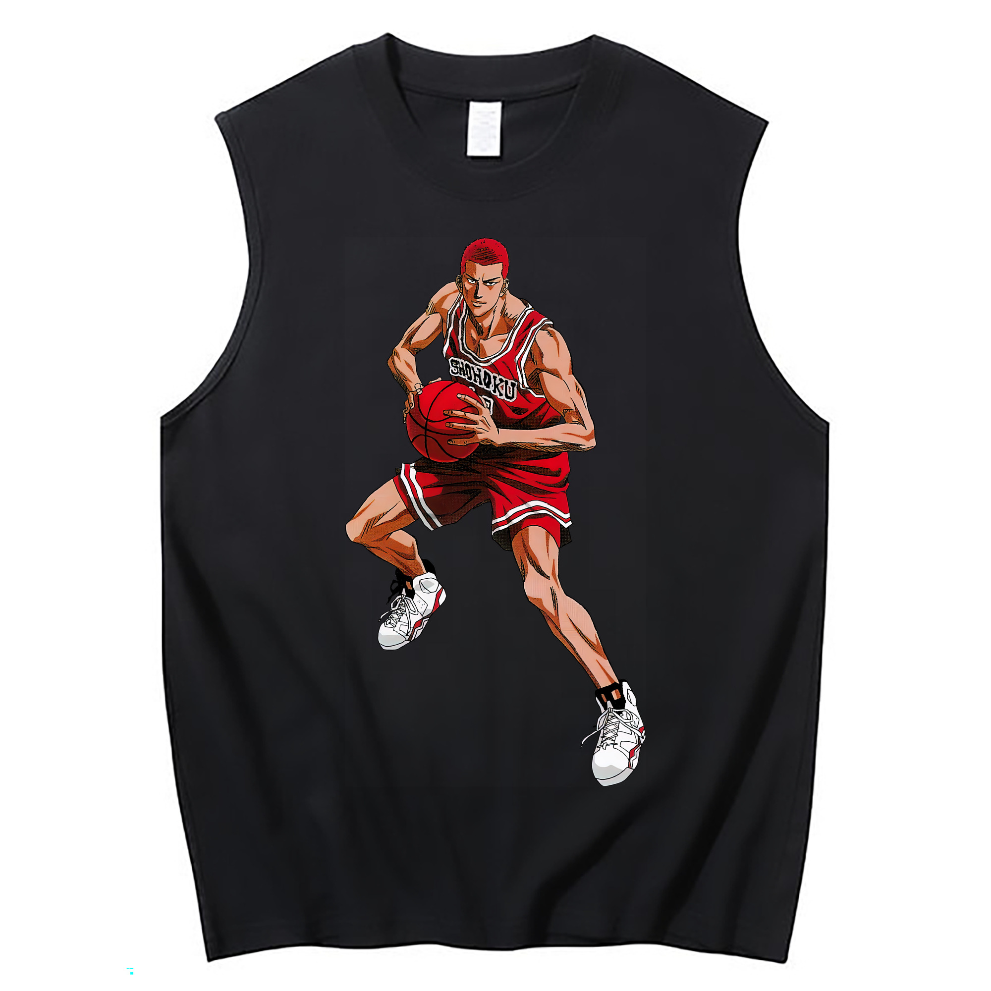 （画像用） SLAM DUNK／スラムダンク コットン100％タンクトップ（フロントプリント）