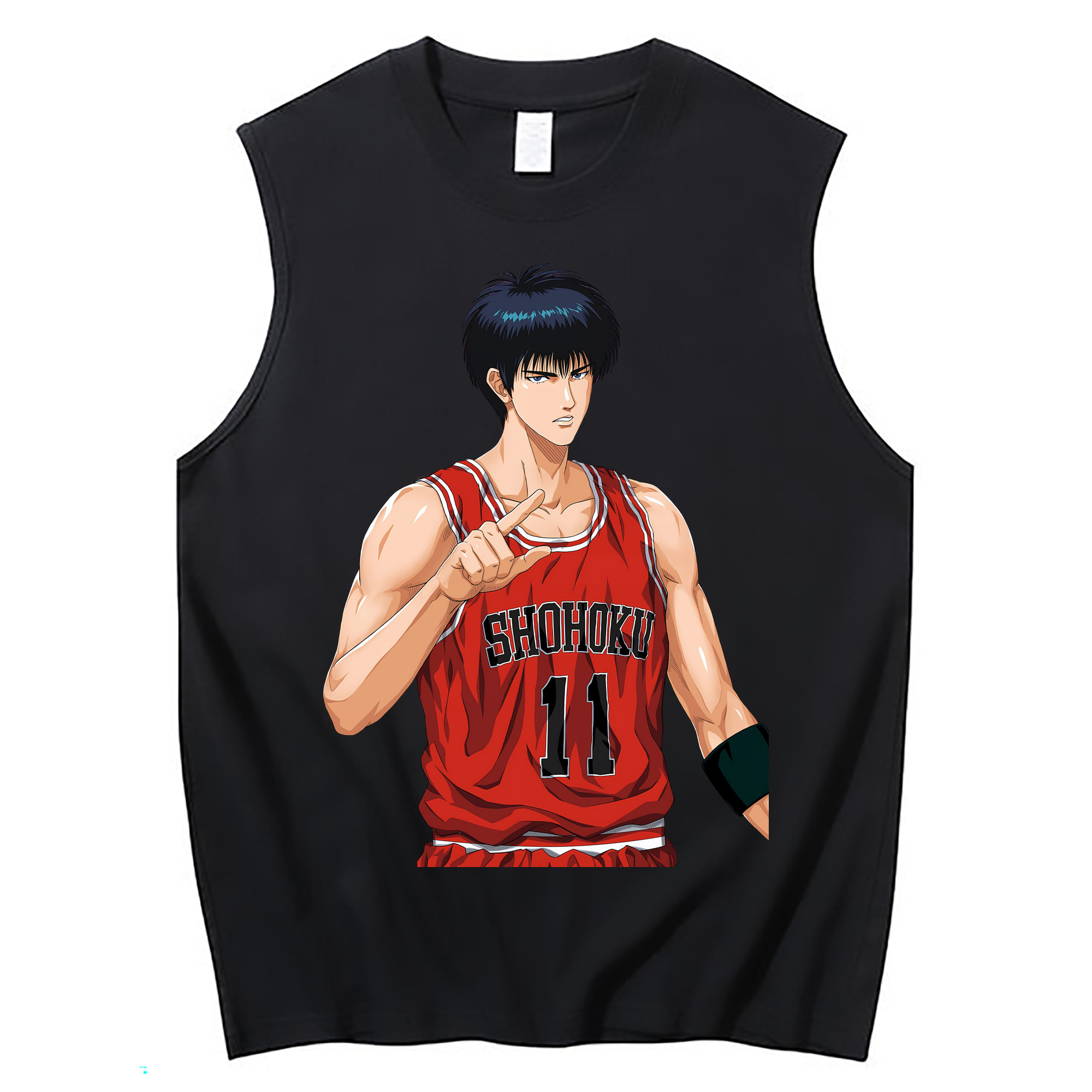 （画像用） SLAM DUNK／スラムダンク コットン100％タンクトップ（フロントプリント）