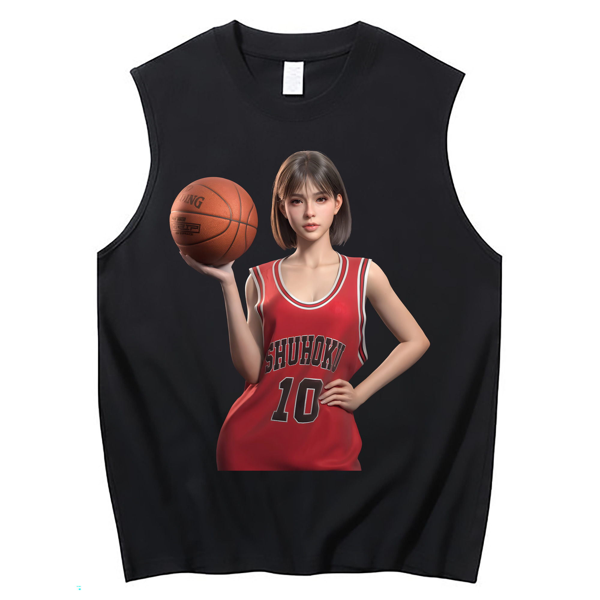 （画像用） SLAM DUNK／スラムダンク コットン100％タンクトップ（フロントプリント）