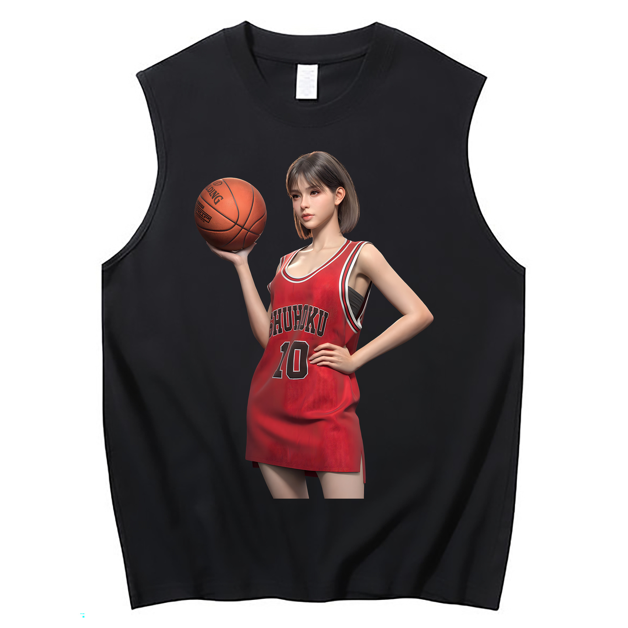 （画像用） SLAM DUNK／スラムダンク コットン100％タンクトップ（フロントプリント）