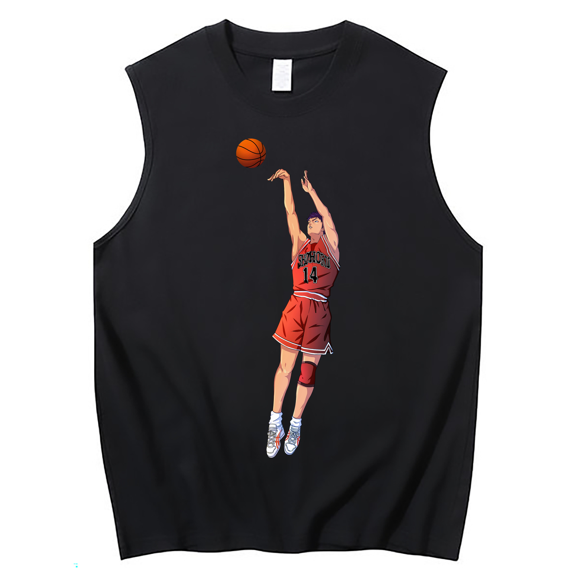 （画像用） SLAM DUNK／スラムダンク コットン100％タンクトップ（フロントプリント）