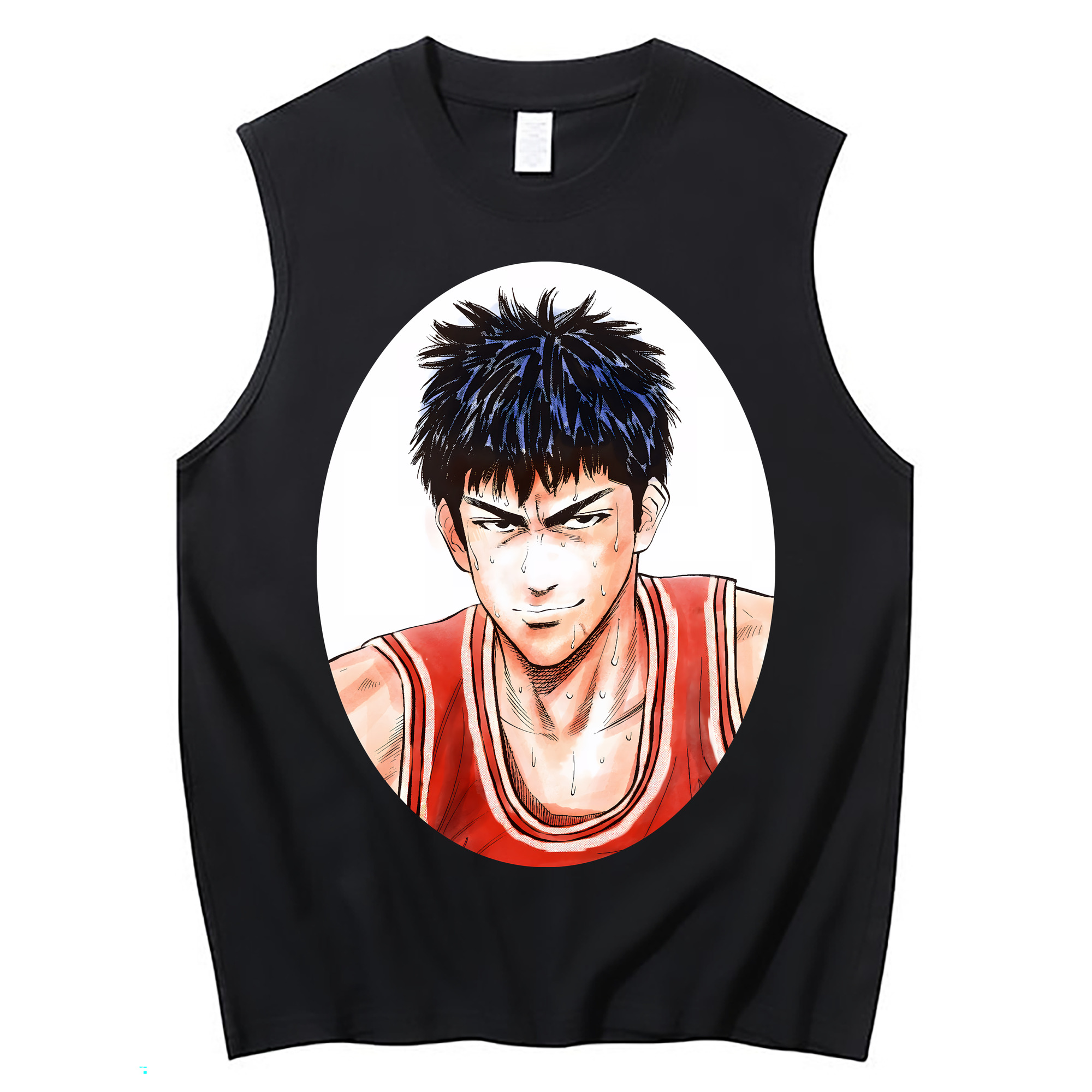 （画像用） SLAM DUNK／スラムダンク コットン100％タンクトップ（フロントプリント）