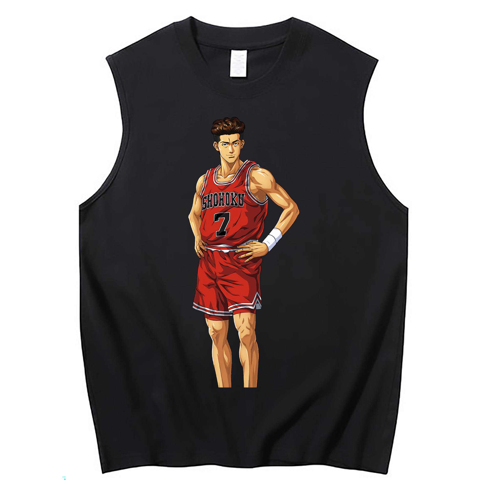 （画像用） SLAM DUNK／スラムダンク コットン100％タンクトップ（フロントプリント）