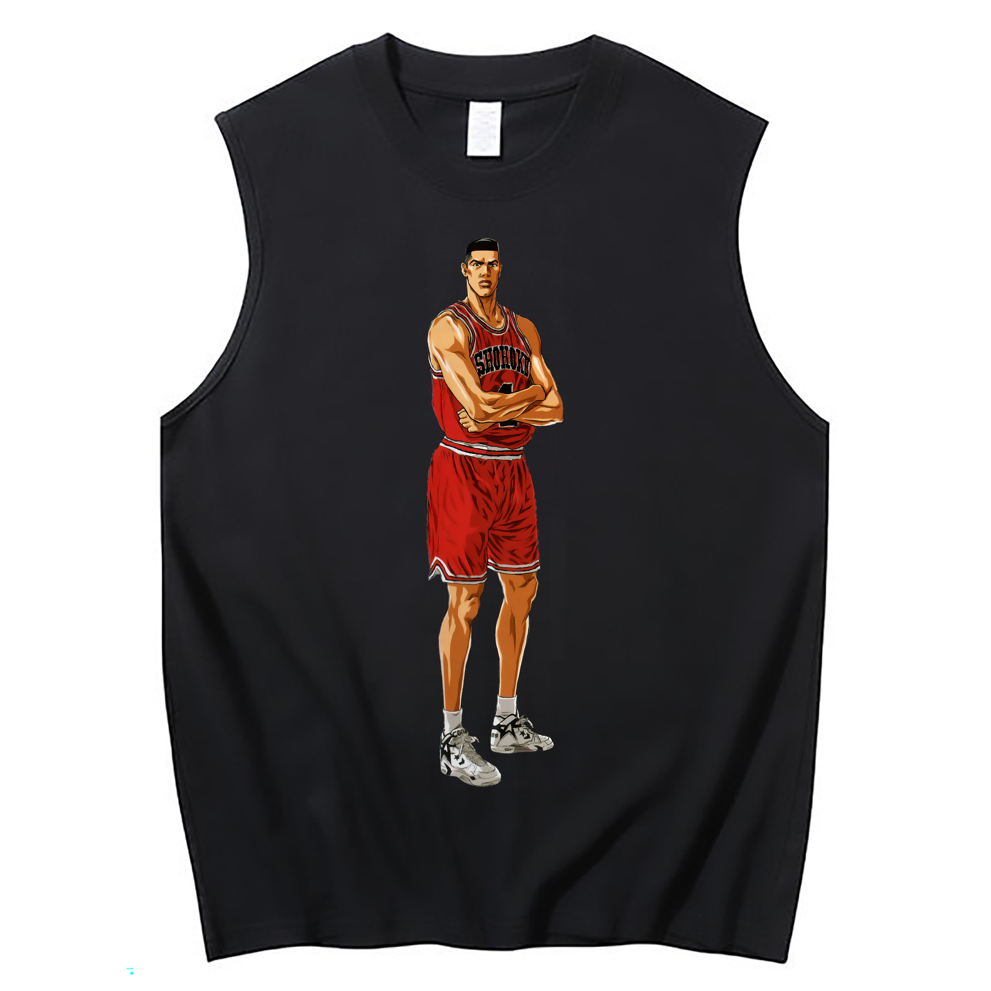 （画像用） SLAM DUNK／スラムダンク コットン100％タンクトップ（フロントプリント）