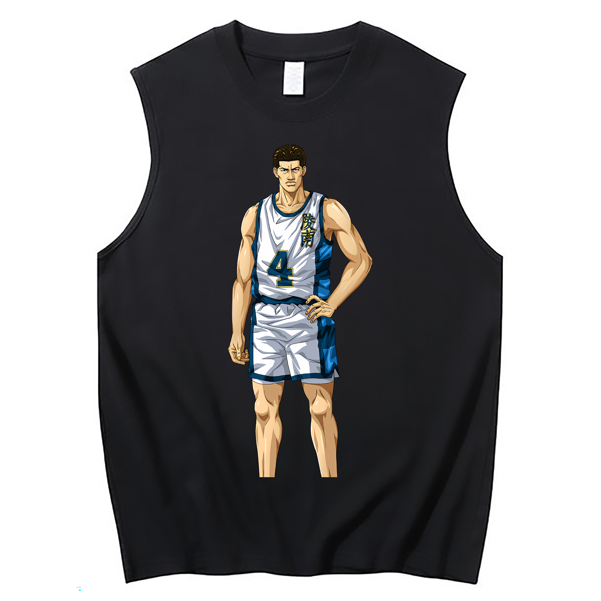 （画像用） SLAM DUNK／スラムダンク コットン100％タンクトップ（フロントプリント）