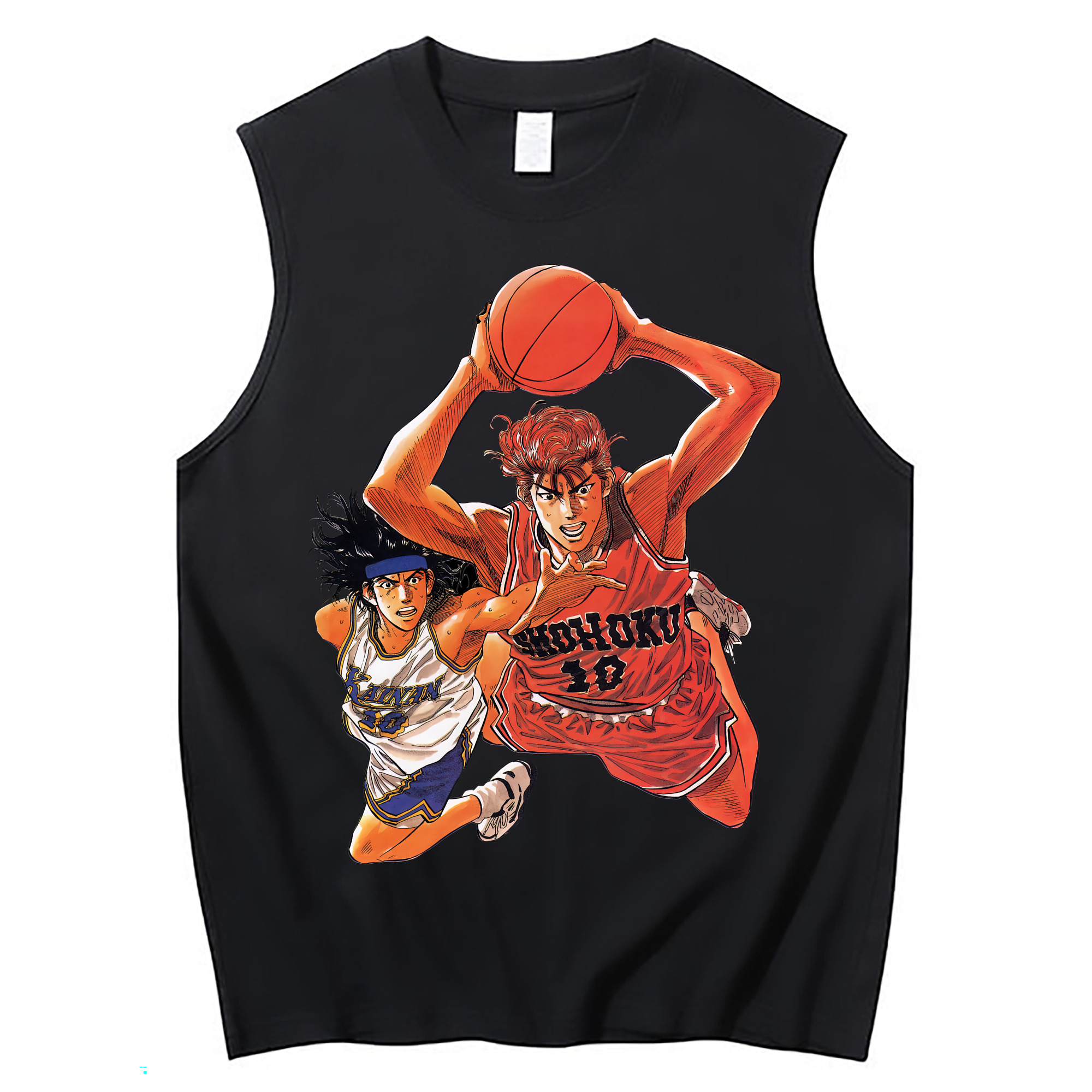（画像用） SLAM DUNK／スラムダンク コットン100％タンクトップ（フロントプリント）