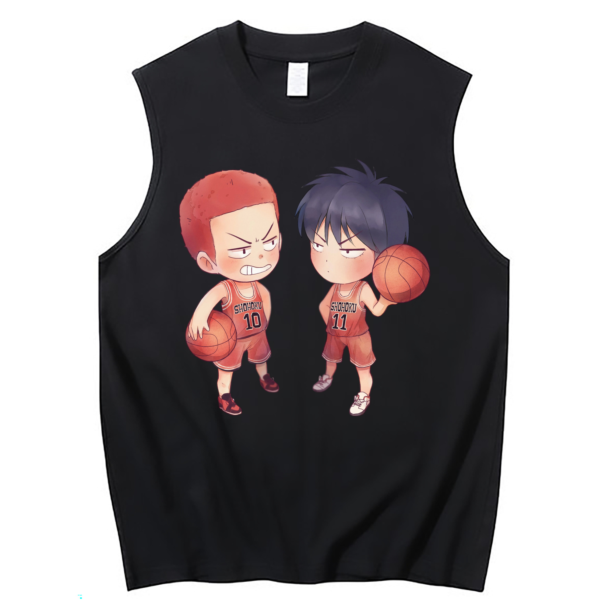 （画像用） SLAM DUNK／スラムダンク コットン100％タンクトップ（フロントプリント）
