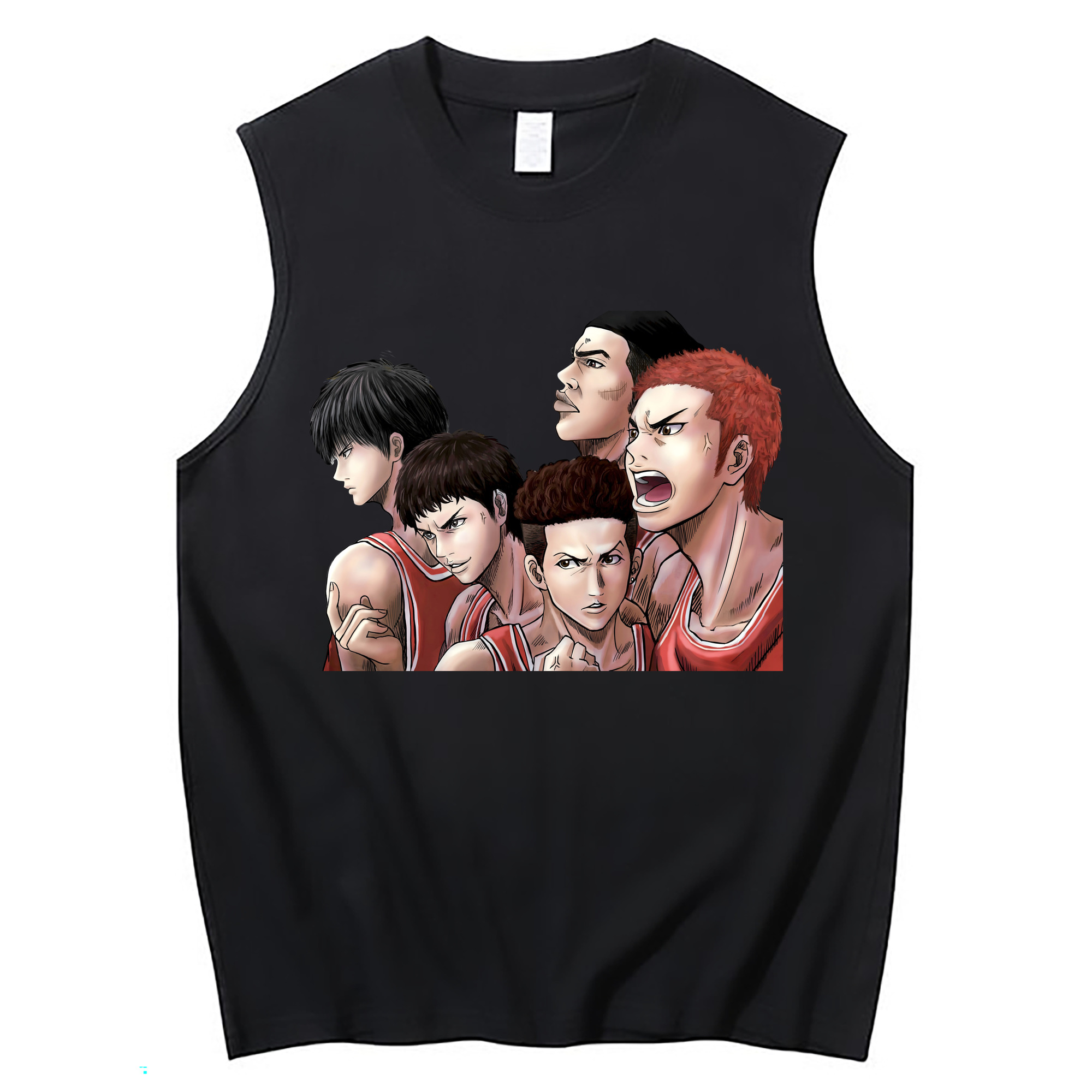 （画像用） SLAM DUNK／スラムダンク コットン100％タンクトップ（フロントプリント）