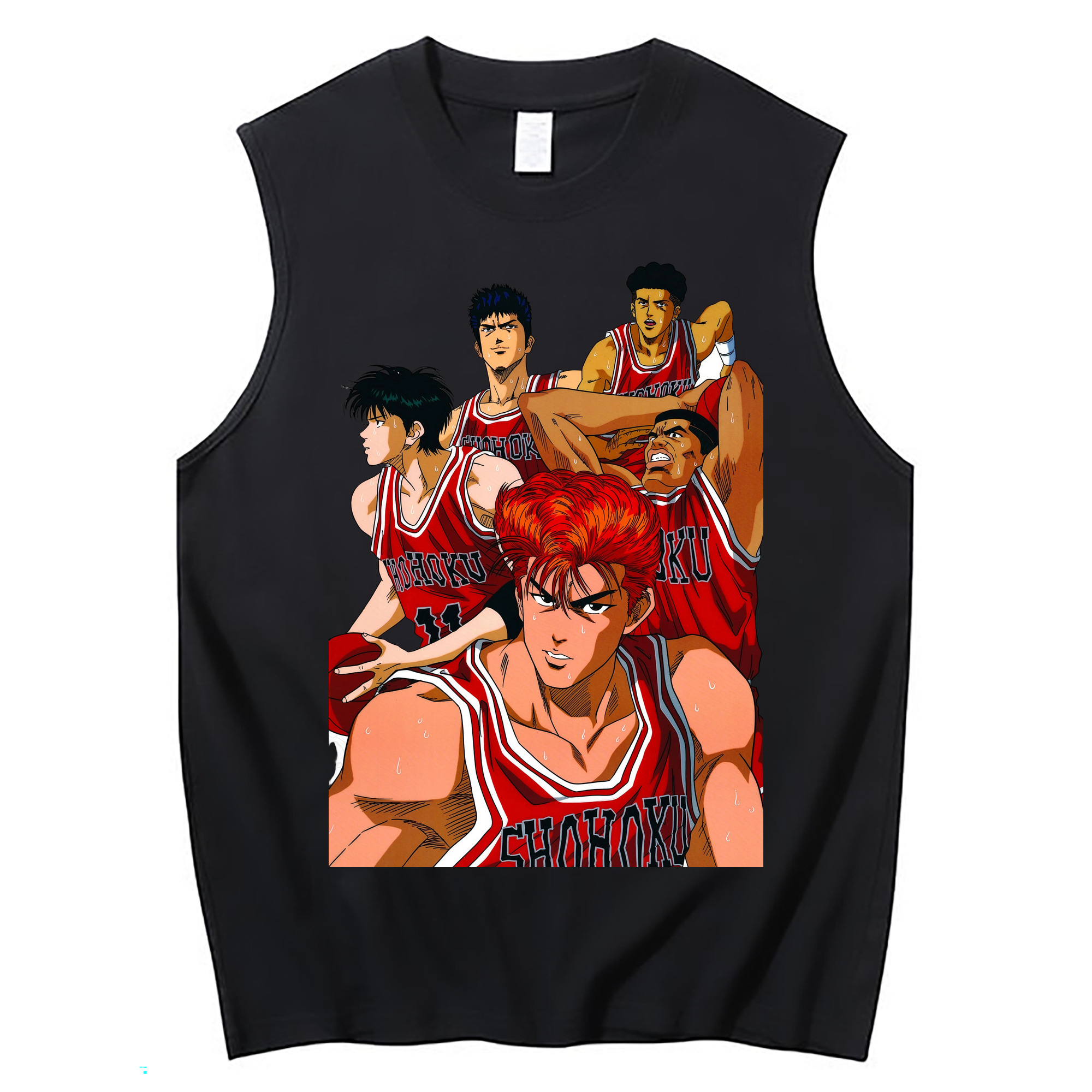 （画像用） SLAM DUNK／スラムダンク コットン100％タンクトップ（フロントプリント）