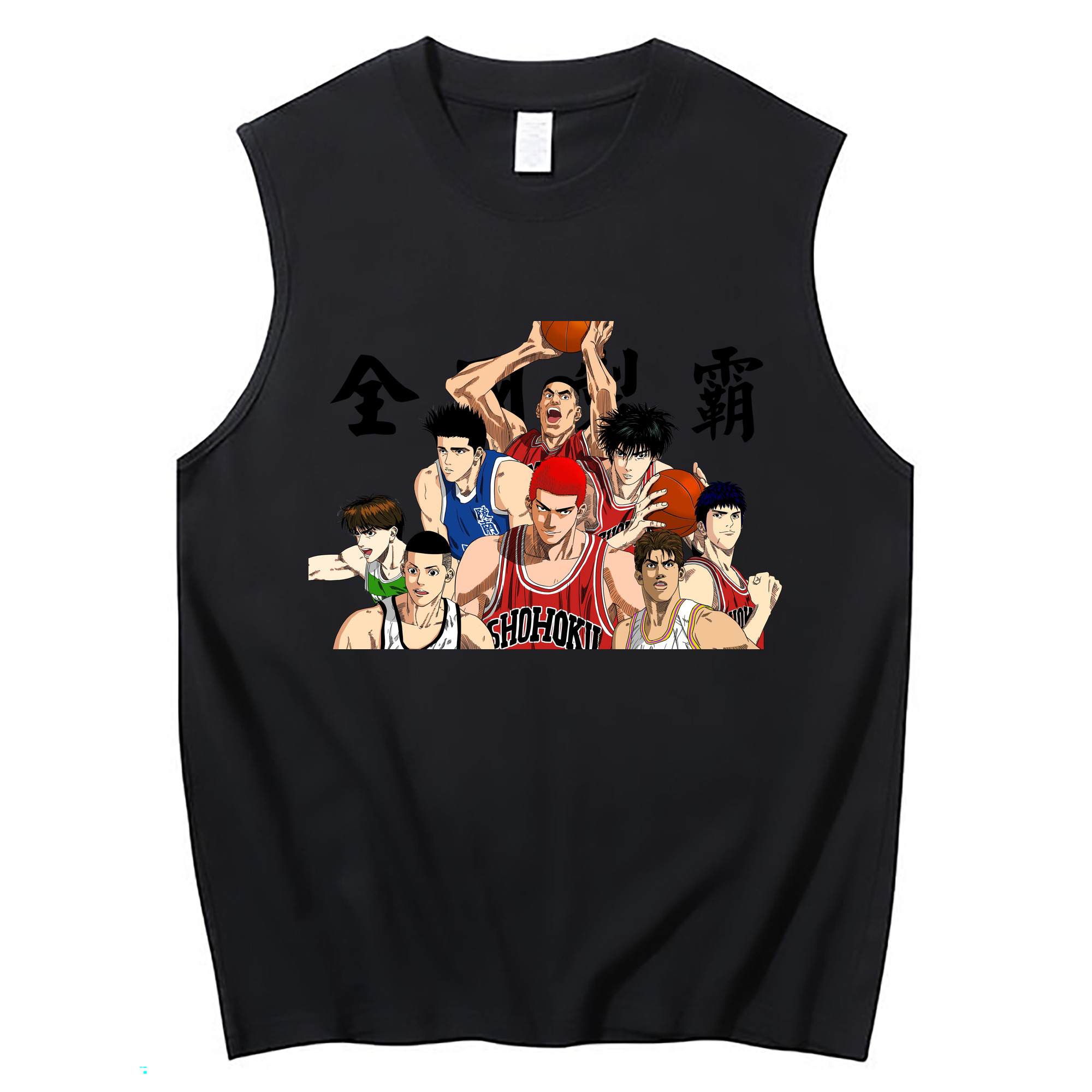 （画像用） SLAM DUNK／スラムダンク コットン100％タンクトップ（フロントプリント）