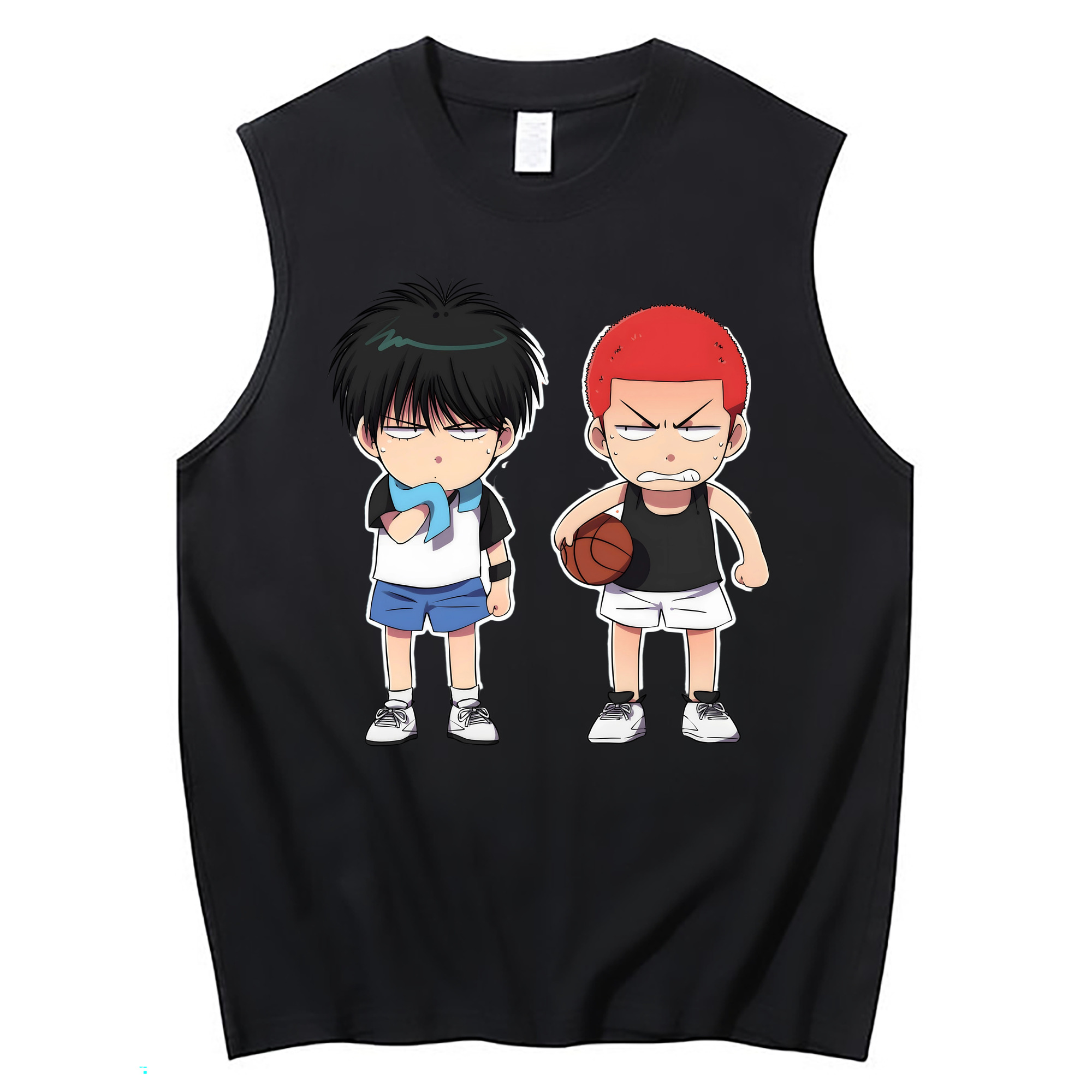 （画像用） SLAM DUNK／スラムダンク コットン100％タンクトップ（フロントプリント）