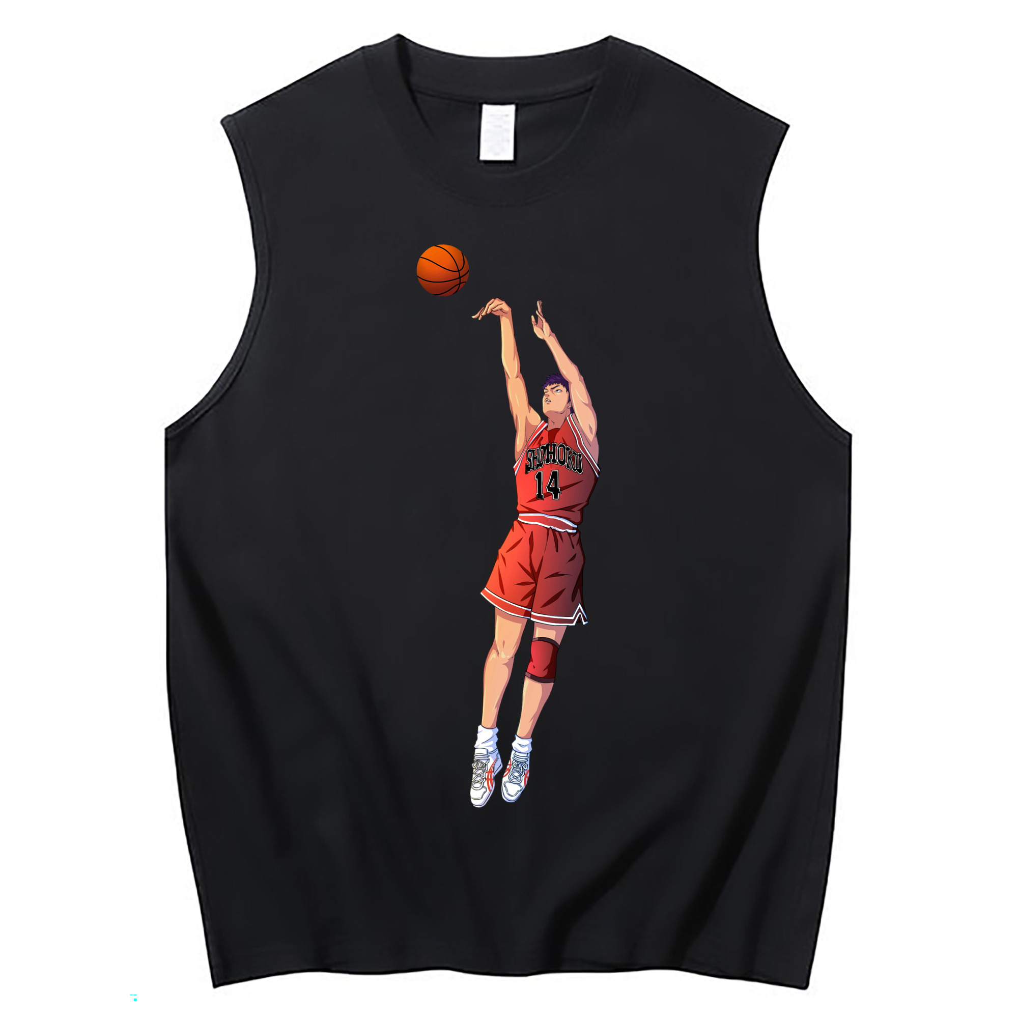 （画像用） SLAM DUNK／スラムダンク コットン100％タンクトップ（フロントプリント）