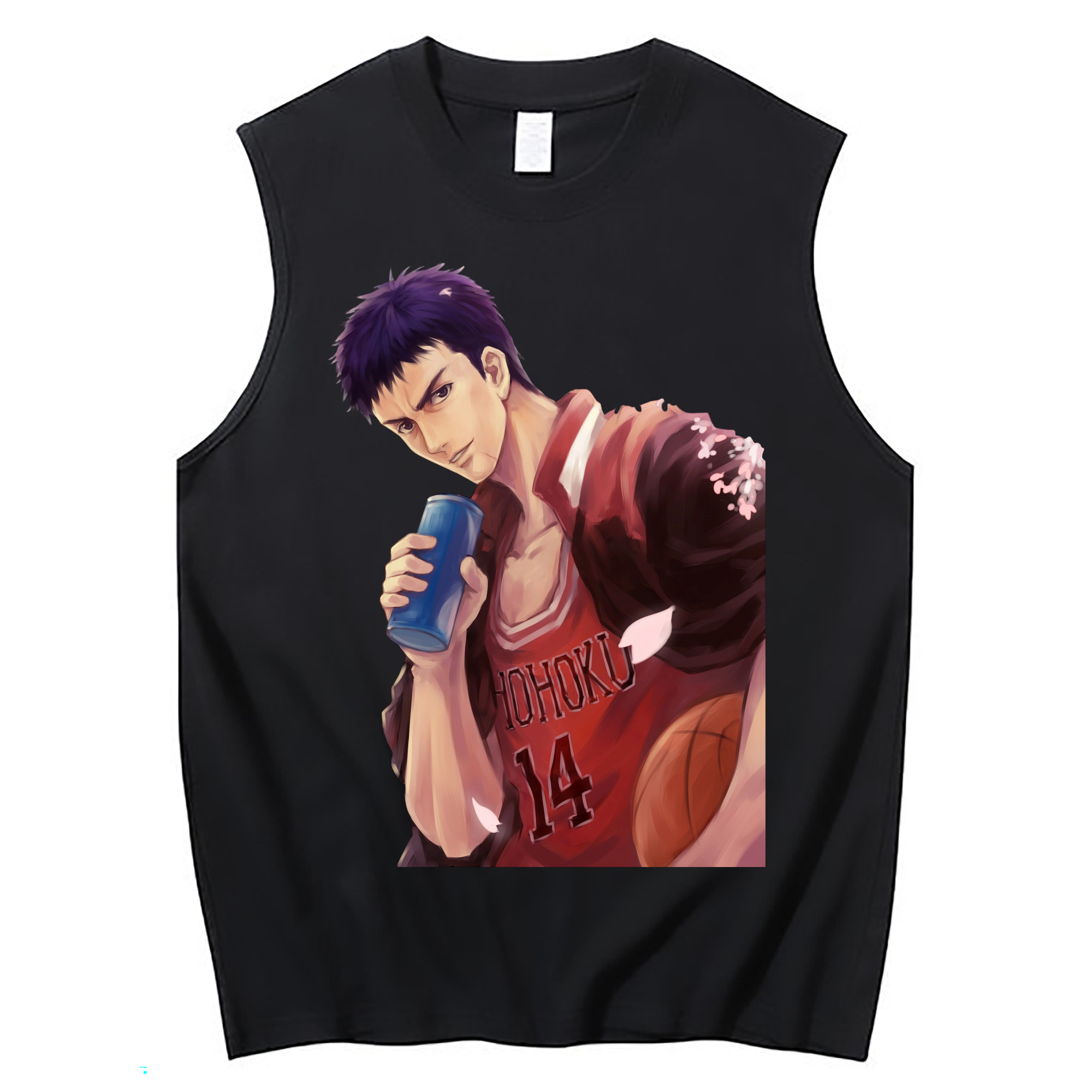 （画像用） SLAM DUNK／スラムダンク コットン100％タンクトップ（フロントプリント）