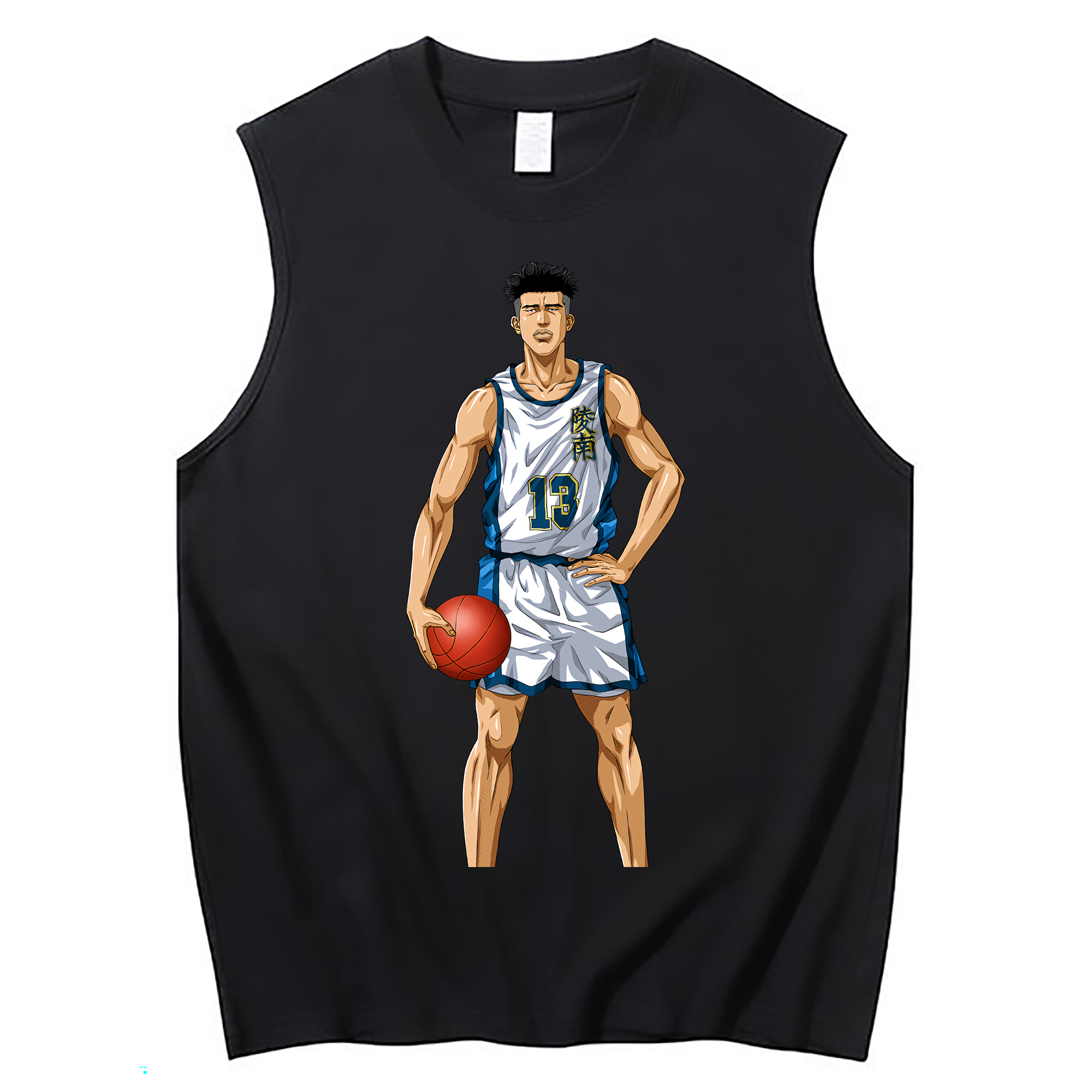 （画像用） SLAM DUNK／スラムダンク コットン100％タンクトップ（フロントプリント）