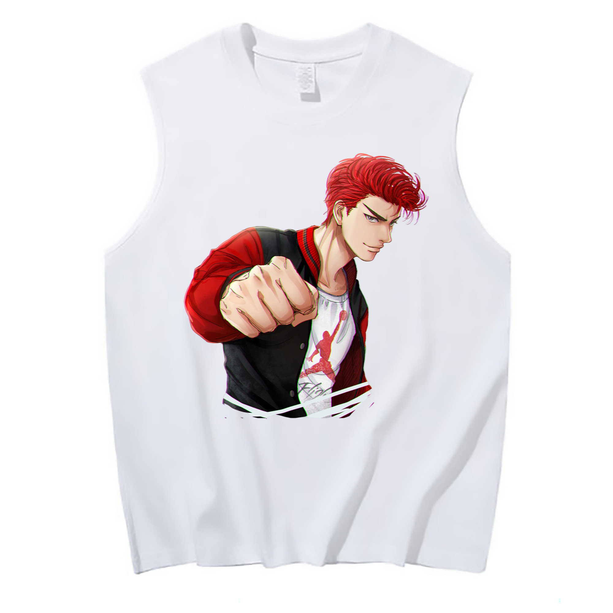 （画像用） SLAM DUNK／スラムダンク コットン100％タンクトップ（フロントプリント）