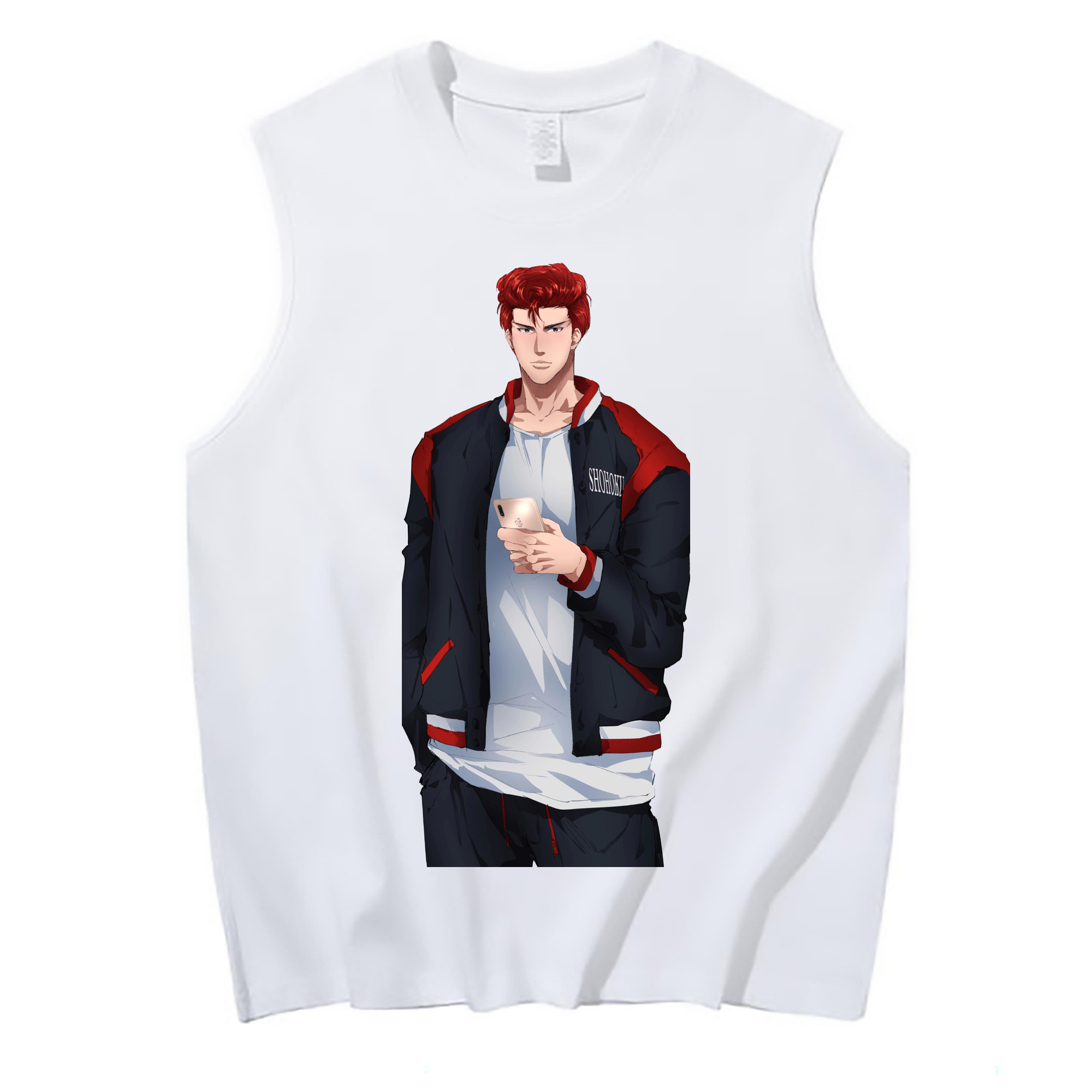 （画像用） SLAM DUNK／スラムダンク コットン100％タンクトップ（フロントプリント）
