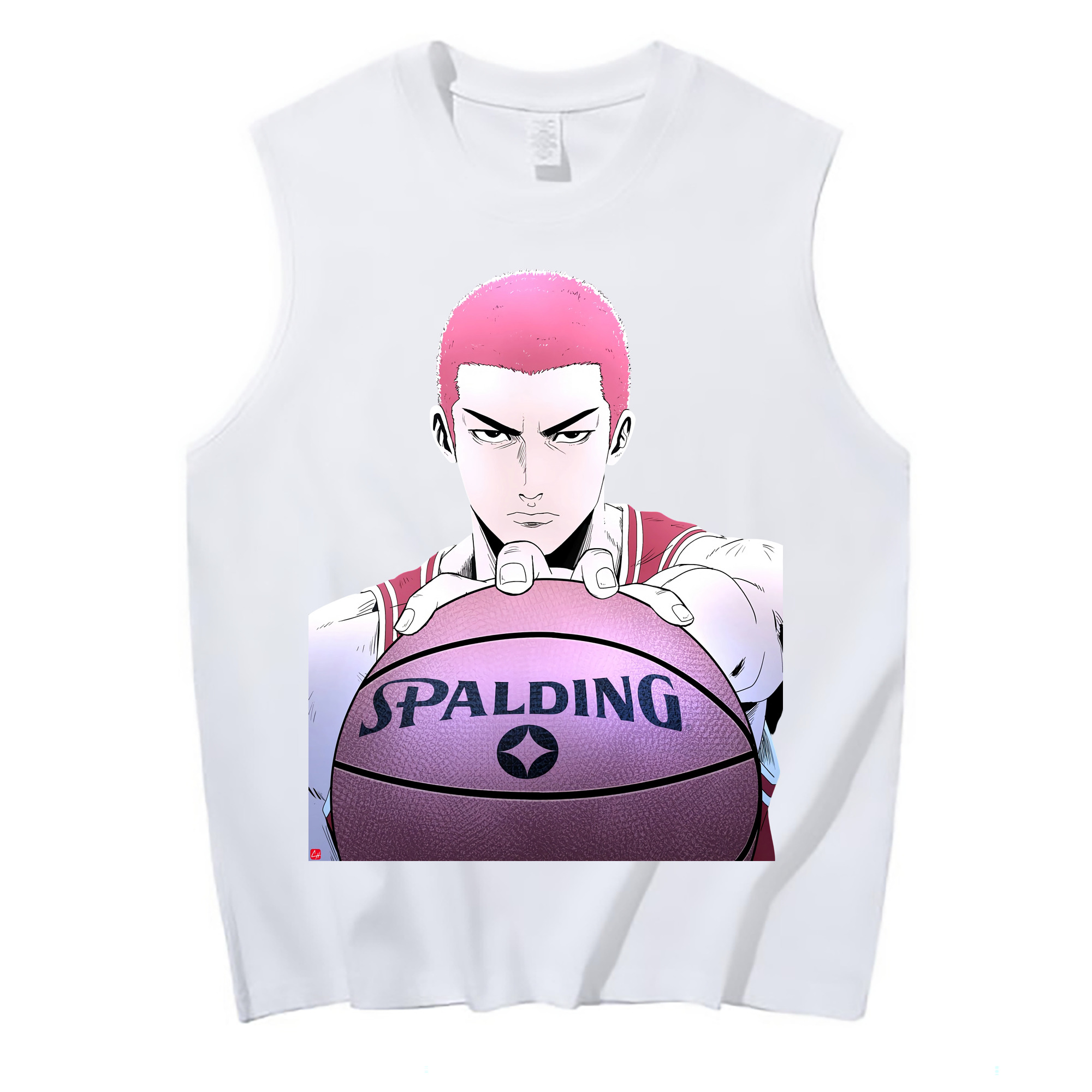 （画像用） SLAM DUNK／スラムダンク コットン100％タンクトップ（フロントプリント）