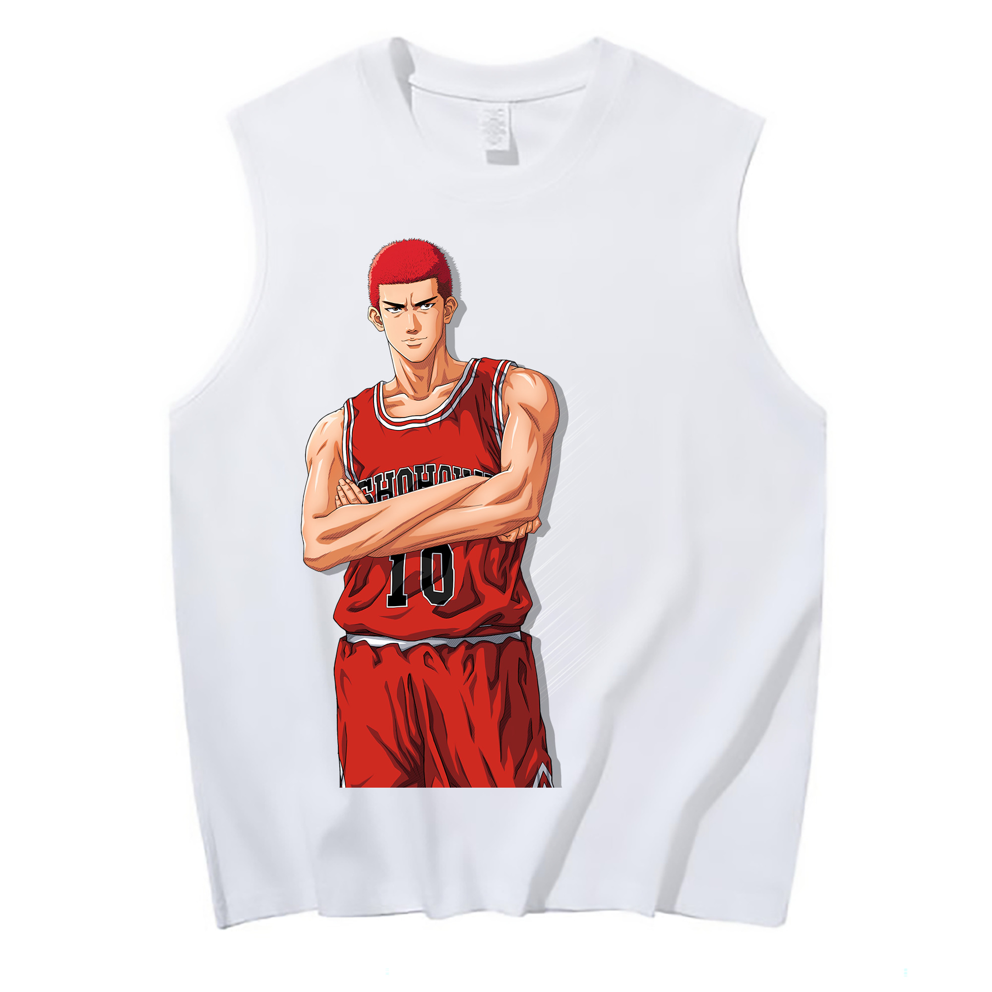 （画像用） SLAM DUNK／スラムダンク コットン100％タンクトップ（フロントプリント）