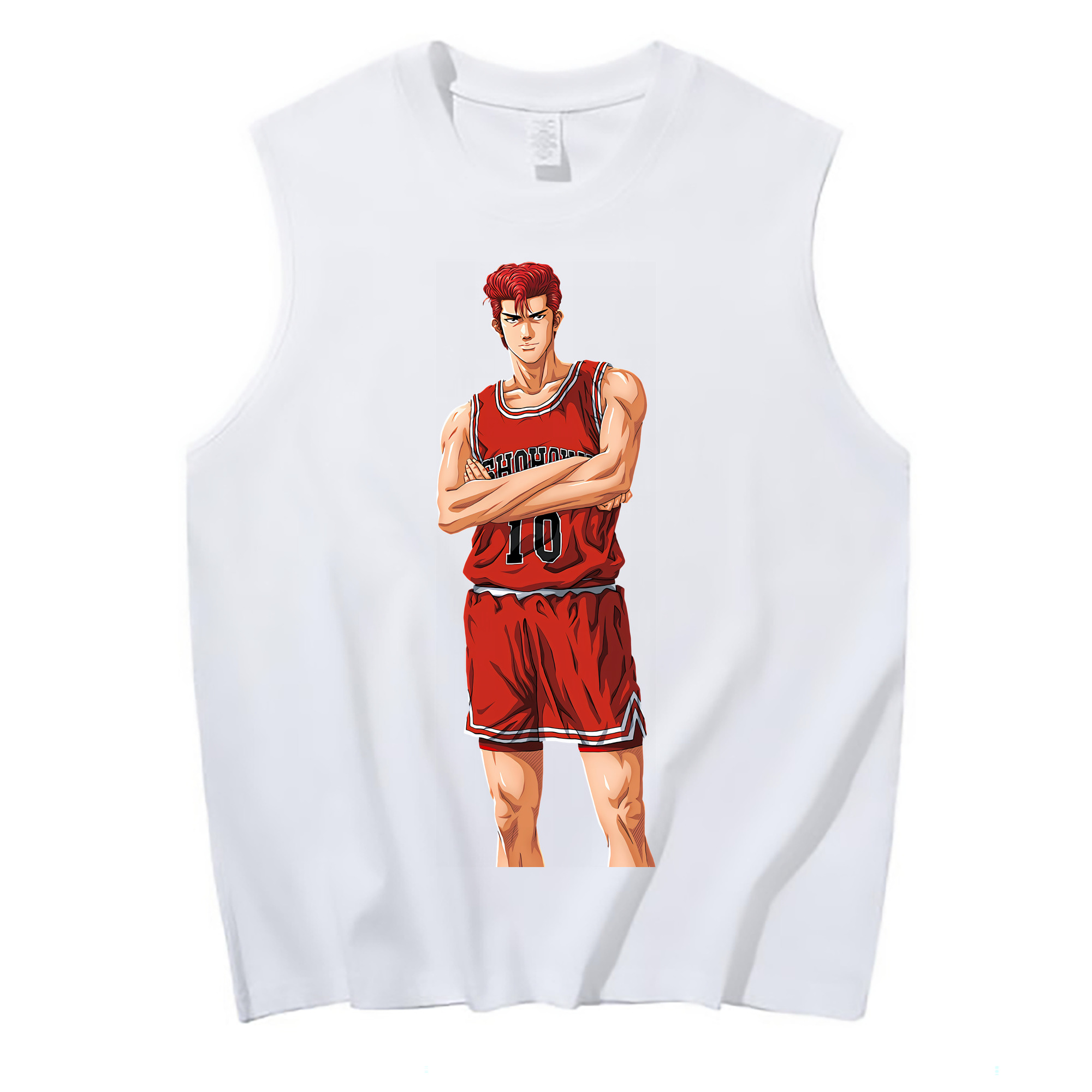 （画像用） SLAM DUNK／スラムダンク コットン100％タンクトップ（フロントプリント）