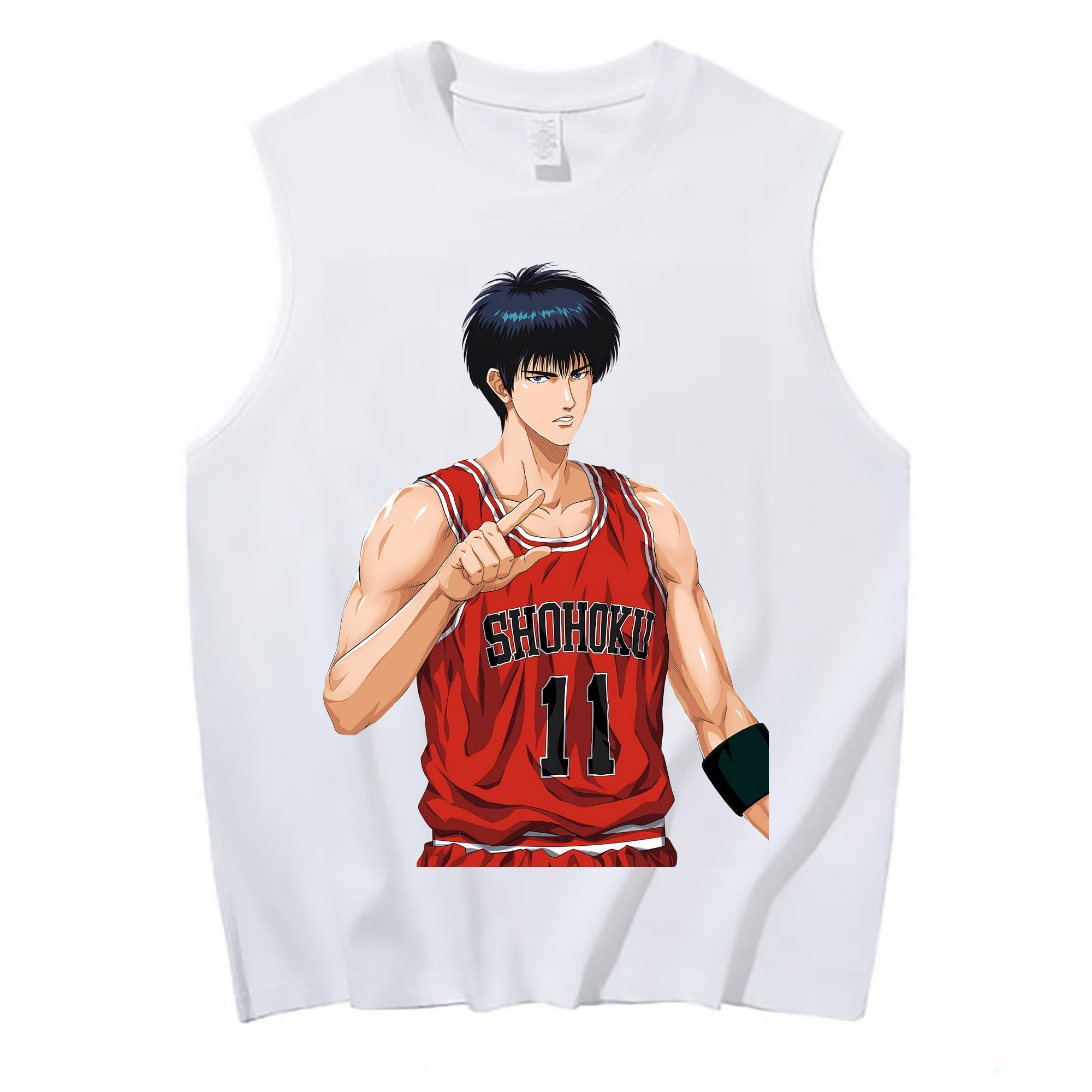 （画像用） SLAM DUNK／スラムダンク コットン100％タンクトップ（フロントプリント）