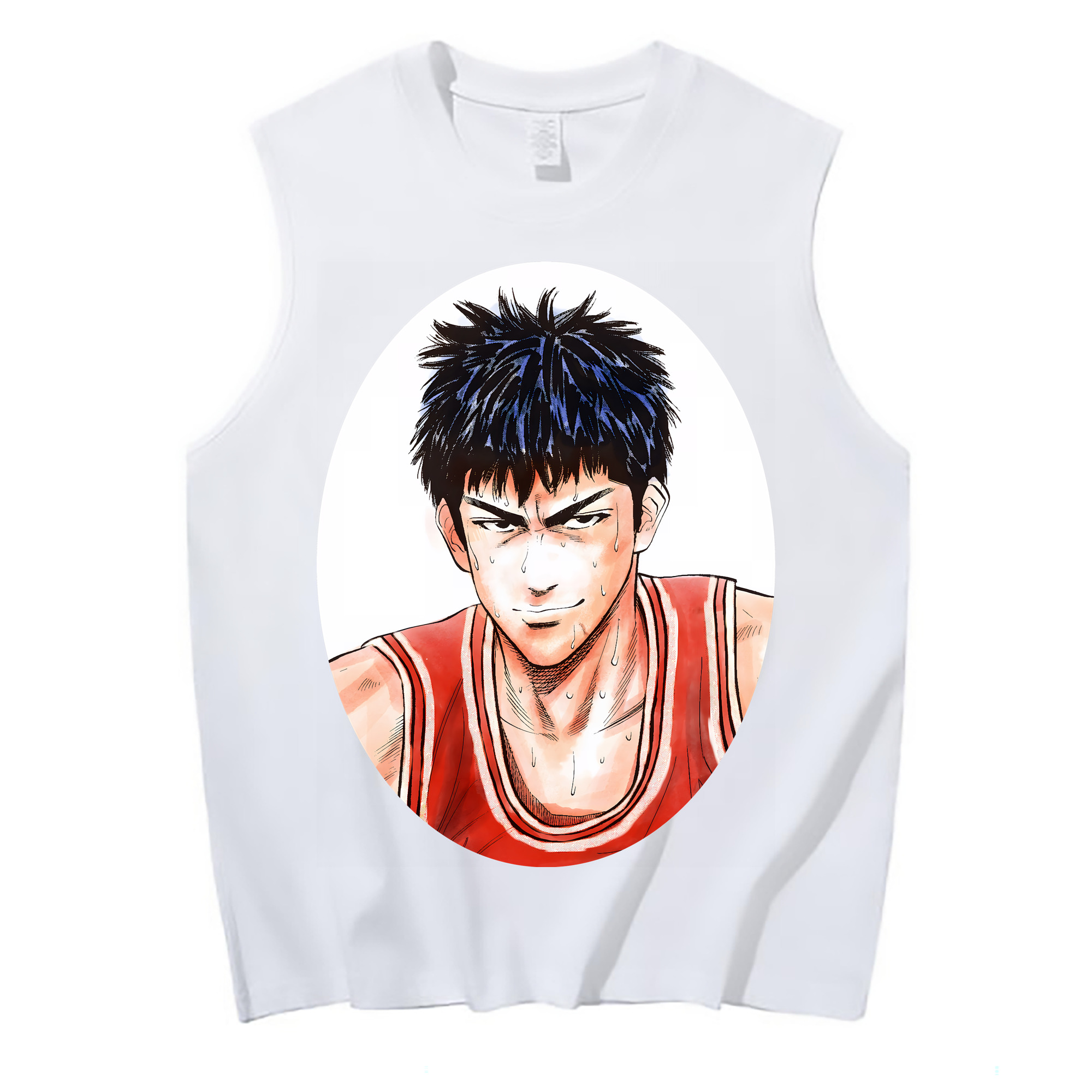 （画像用） SLAM DUNK／スラムダンク コットン100％タンクトップ（フロントプリント）