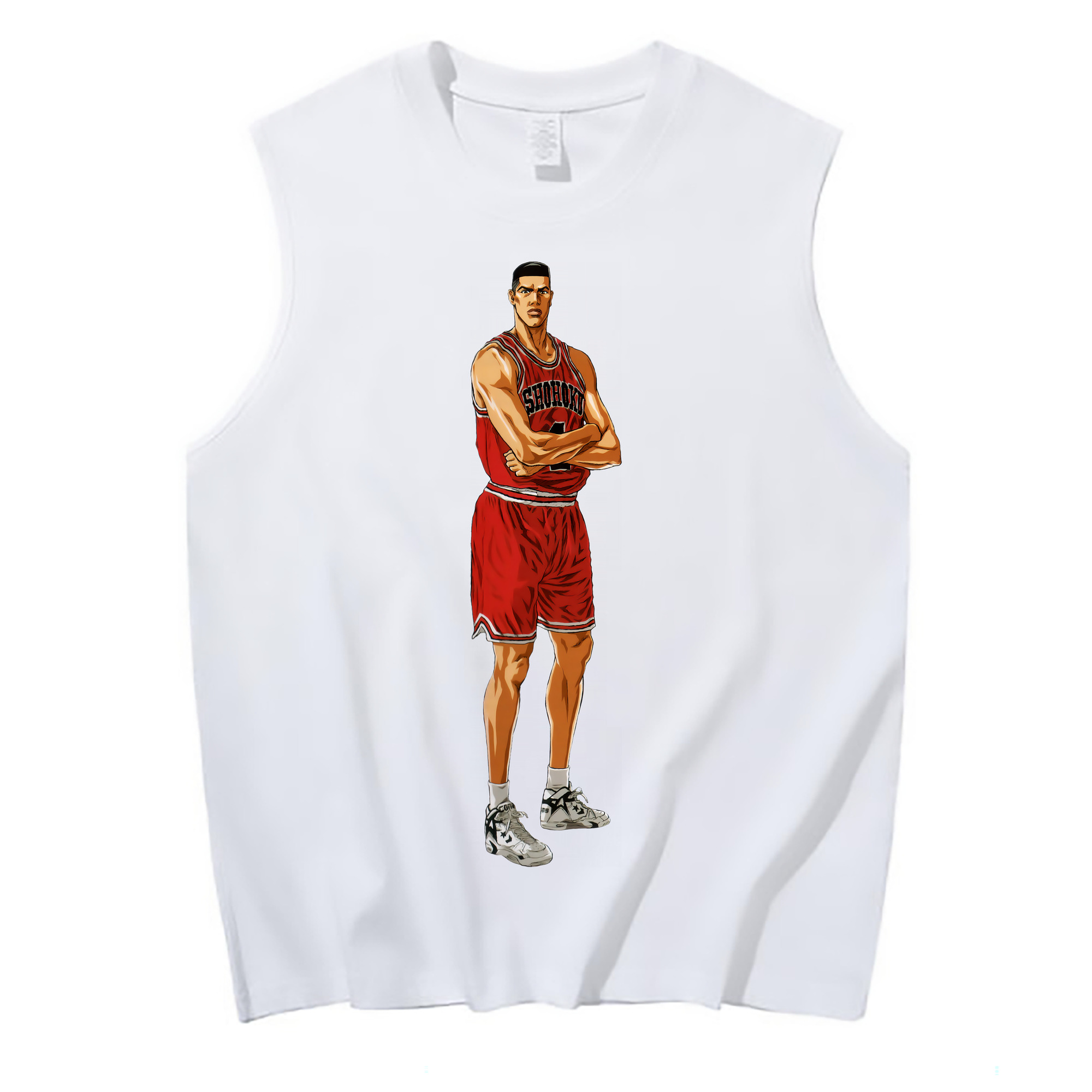 （画像用） SLAM DUNK／スラムダンク コットン100％タンクトップ（フロントプリント）