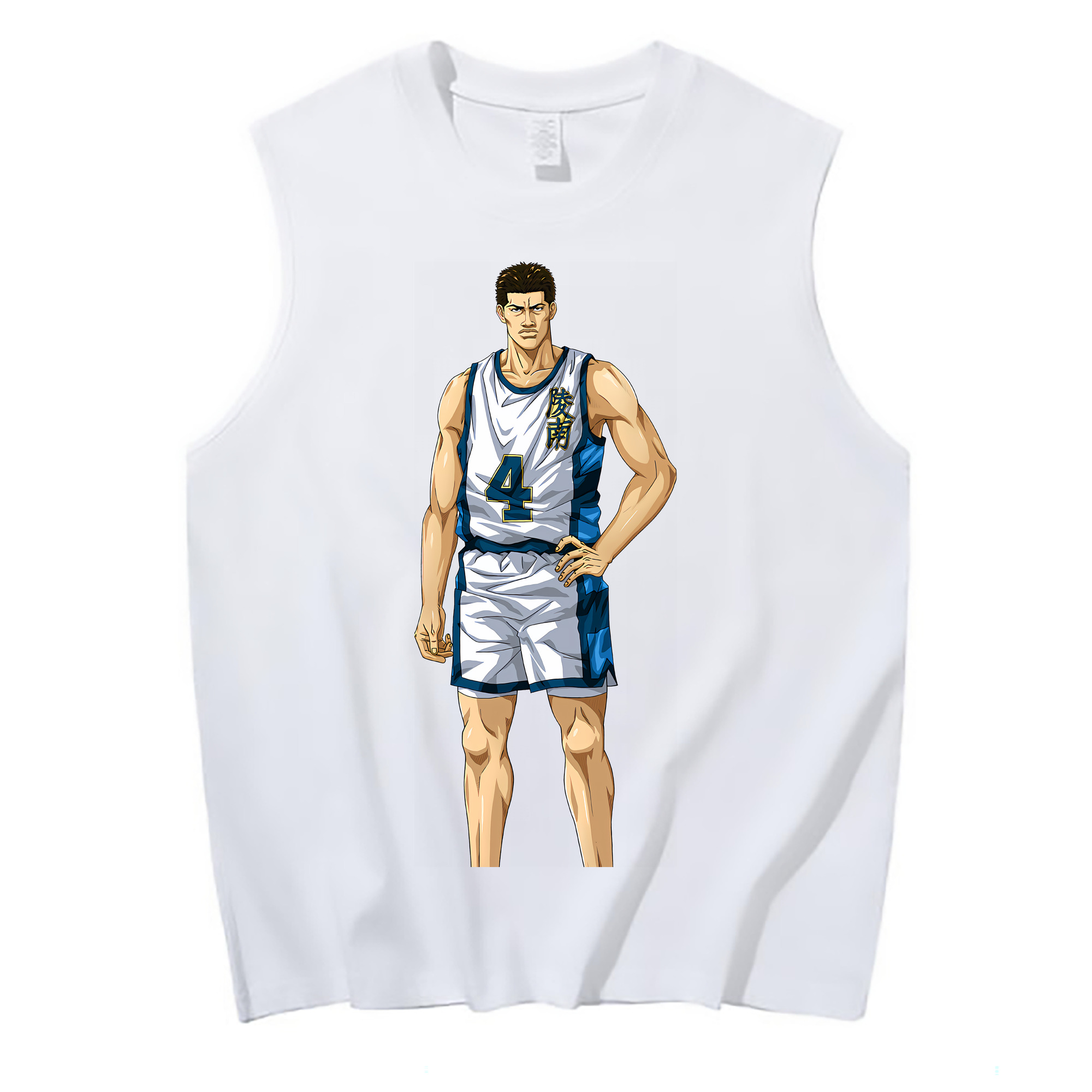 （画像用） SLAM DUNK／スラムダンク コットン100％タンクトップ（フロントプリント）
