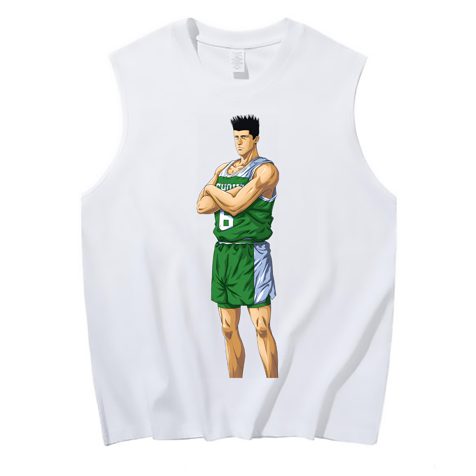 （画像用） SLAM DUNK／スラムダンク コットン100％タンクトップ（フロントプリント）