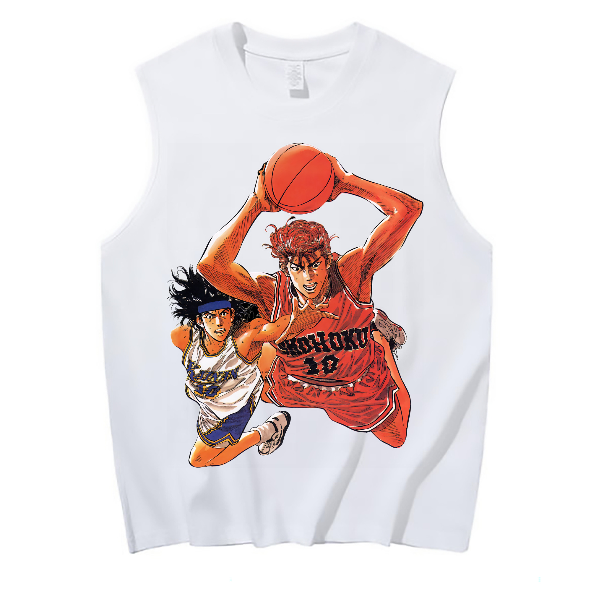 （画像用） SLAM DUNK／スラムダンク コットン100％タンクトップ（フロントプリント）