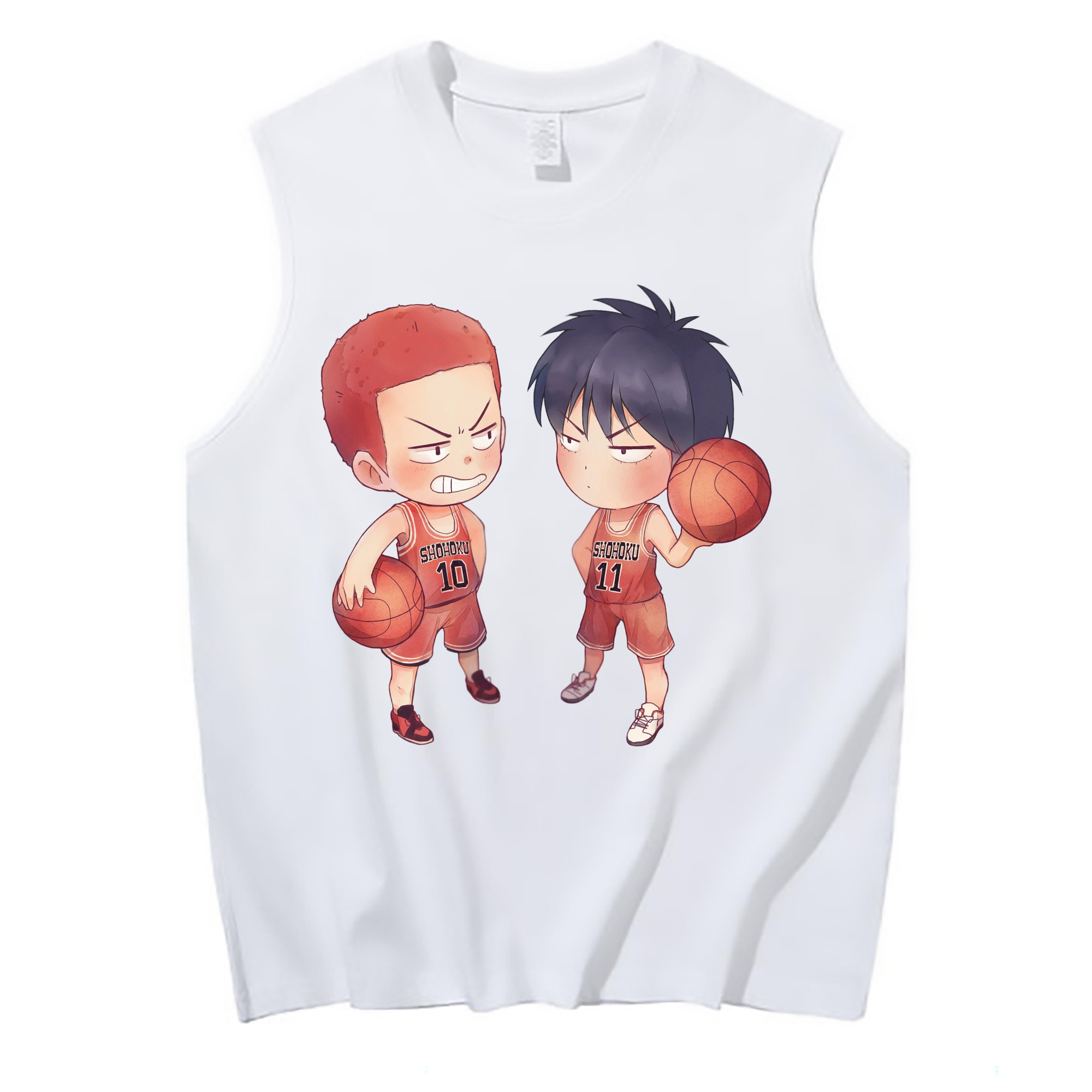 （画像用） SLAM DUNK／スラムダンク コットン100％タンクトップ（フロントプリント）