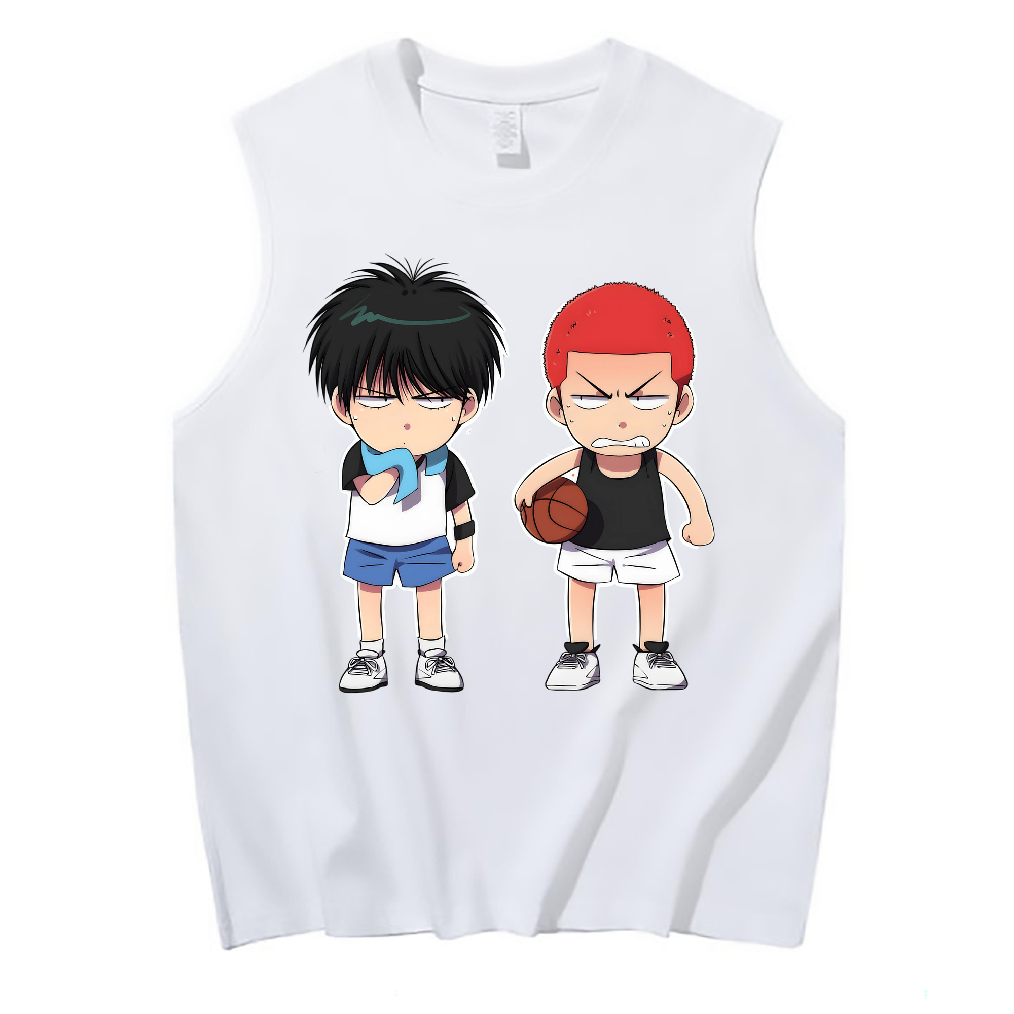 （画像用） SLAM DUNK／スラムダンク コットン100％タンクトップ（フロントプリント）