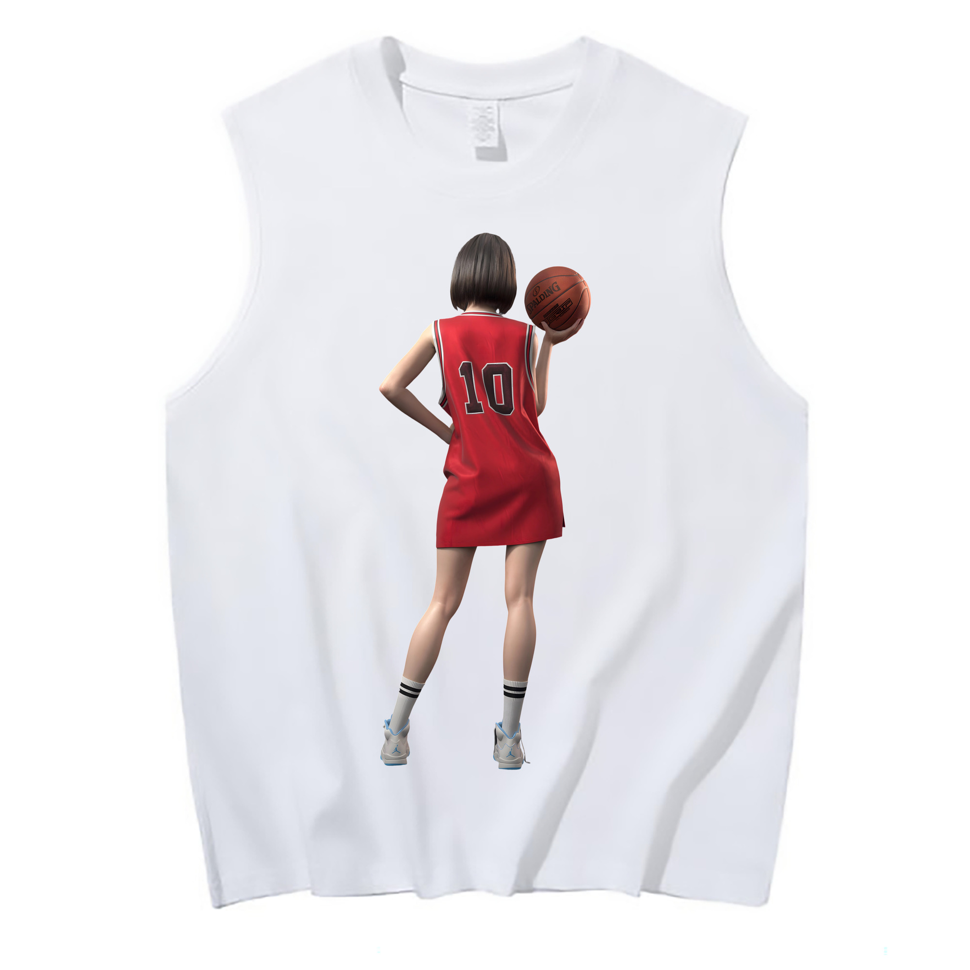 （画像用） SLAM DUNK／スラムダンク コットン100％タンクトップ（フロントプリント）
