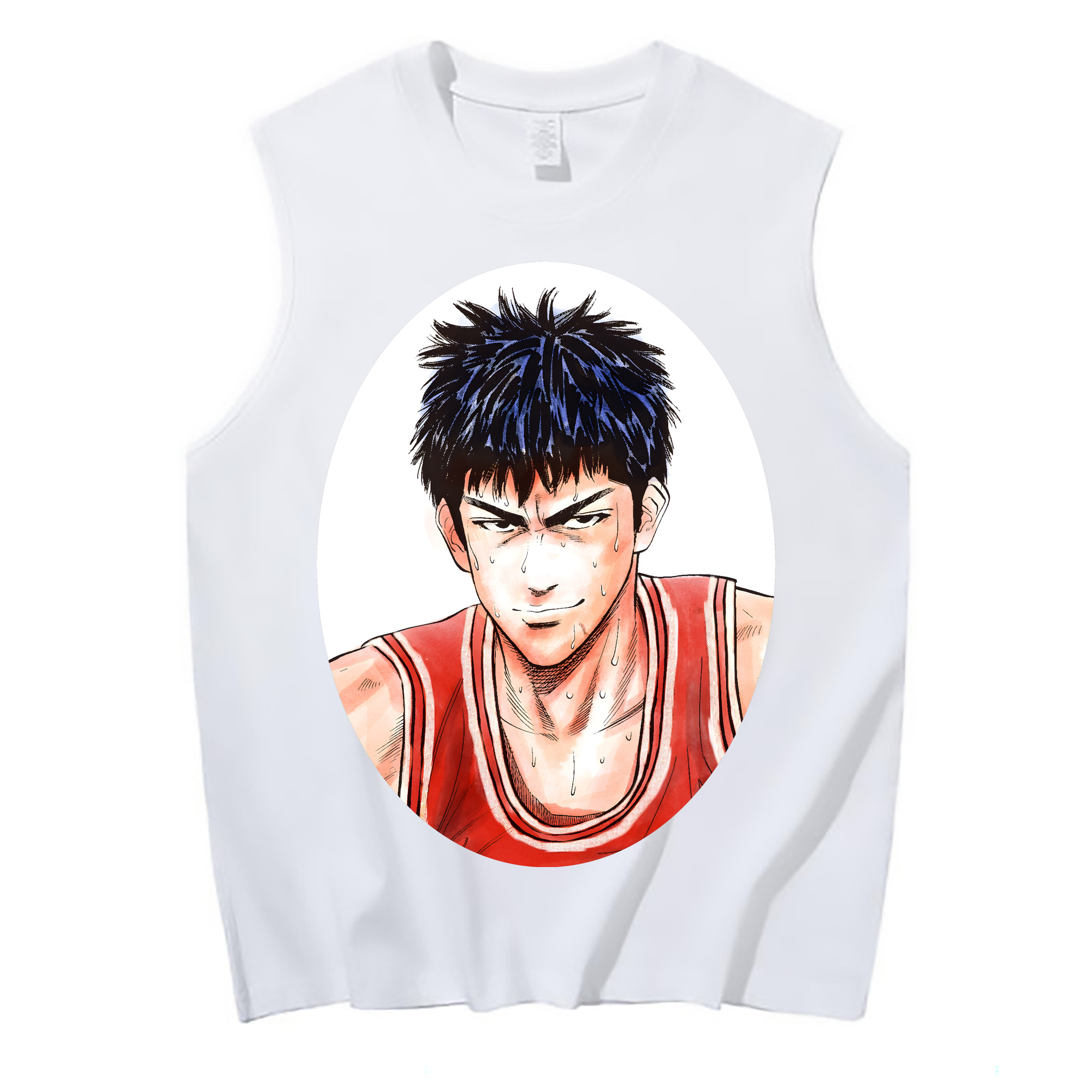 （画像用） SLAM DUNK／スラムダンク コットン100％タンクトップ（フロントプリント）