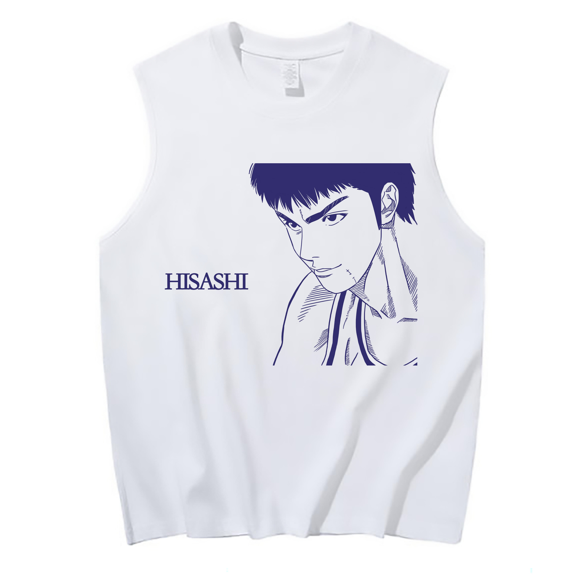 （画像用） SLAM DUNK／スラムダンク コットン100％タンクトップ（フロントプリント）