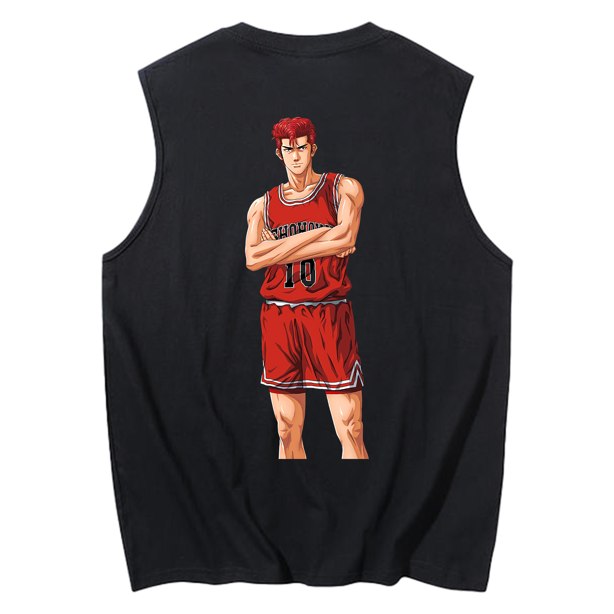 （画像用） SLAM DUNK／スラムダンク コットン100％タンクトップ（背面プリント）